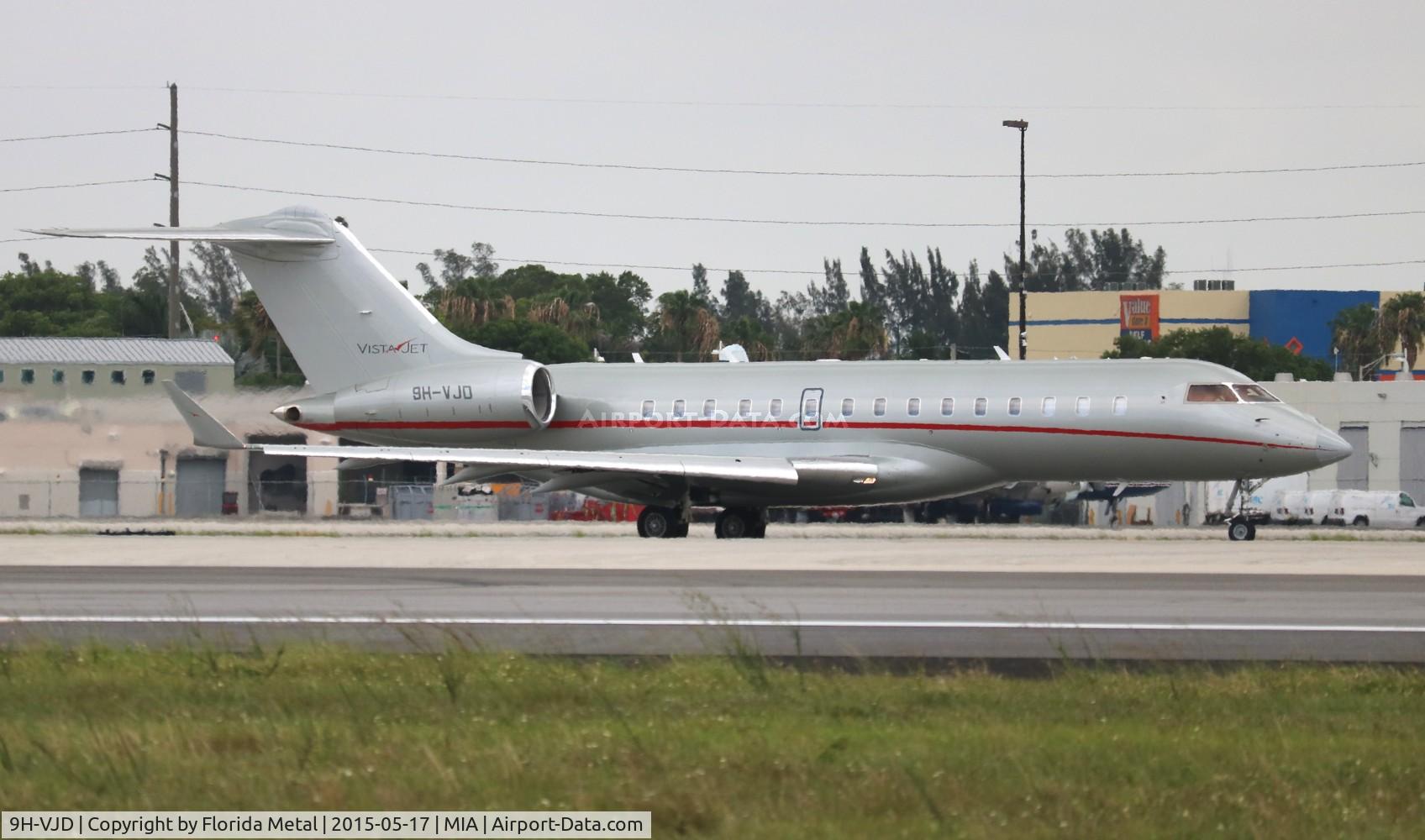 9H-VJD, 2011 Bombardier BD-700-1A10 Global 6000 C/N 9472, Global 6000