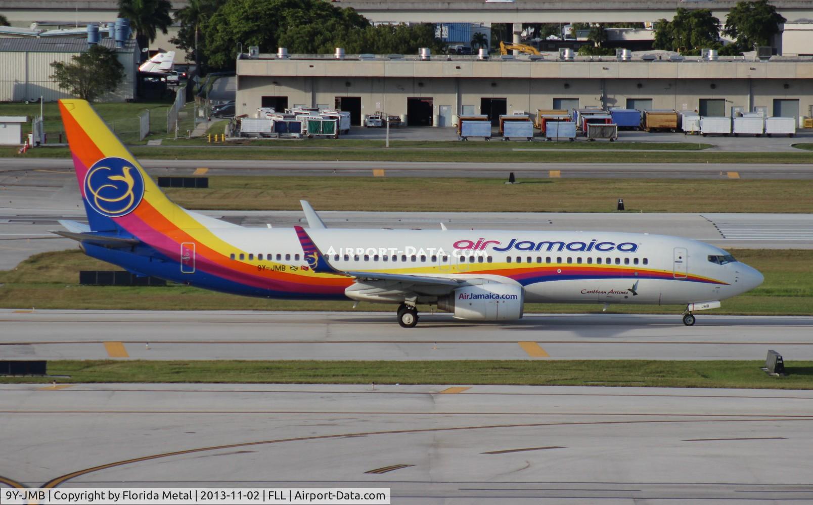 9Y-JMB, 2002 Boeing 737-8Q8 C/N 30661, Air Jamaica