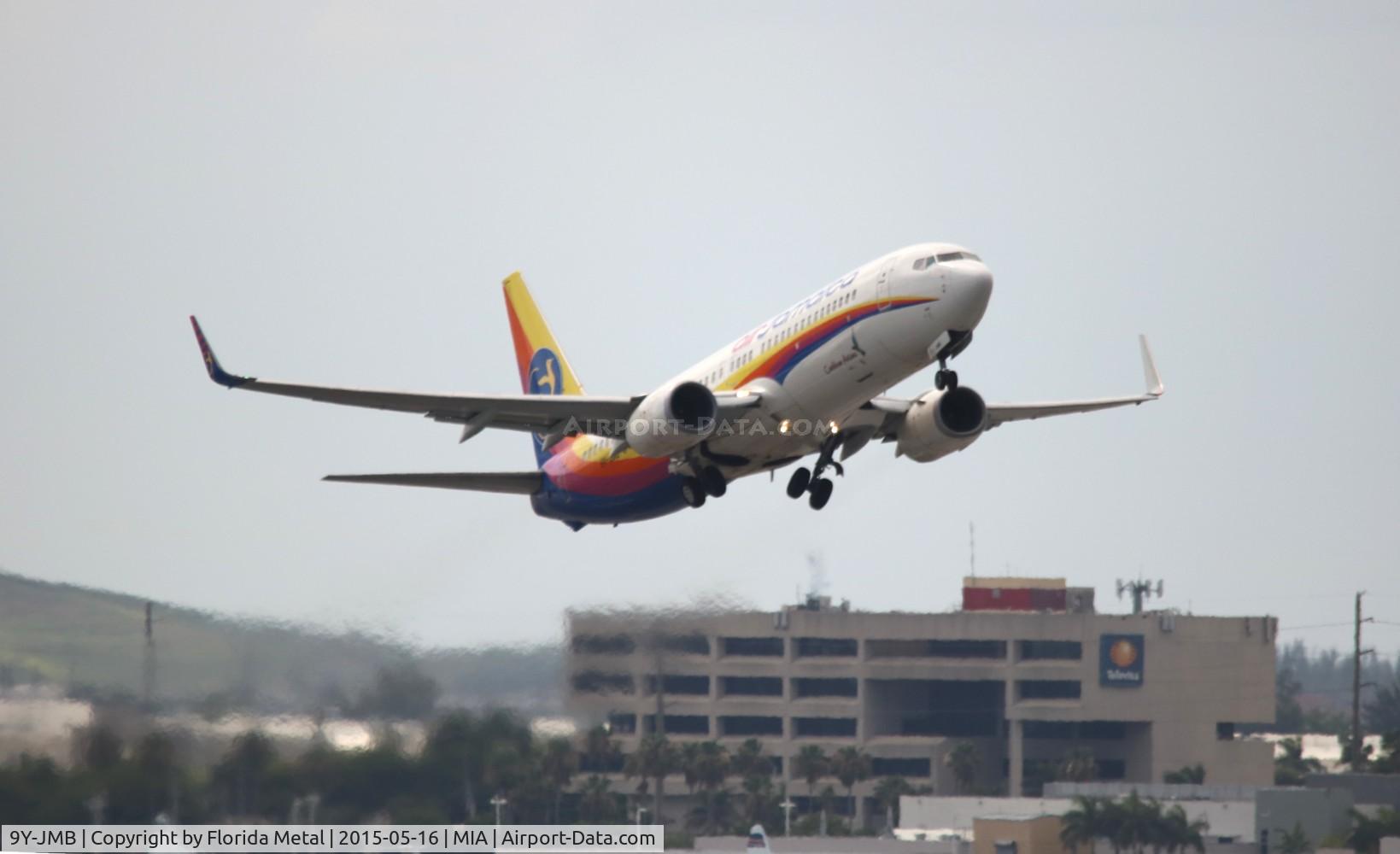 9Y-JMB, 2002 Boeing 737-8Q8 C/N 30661, Air Jamaica