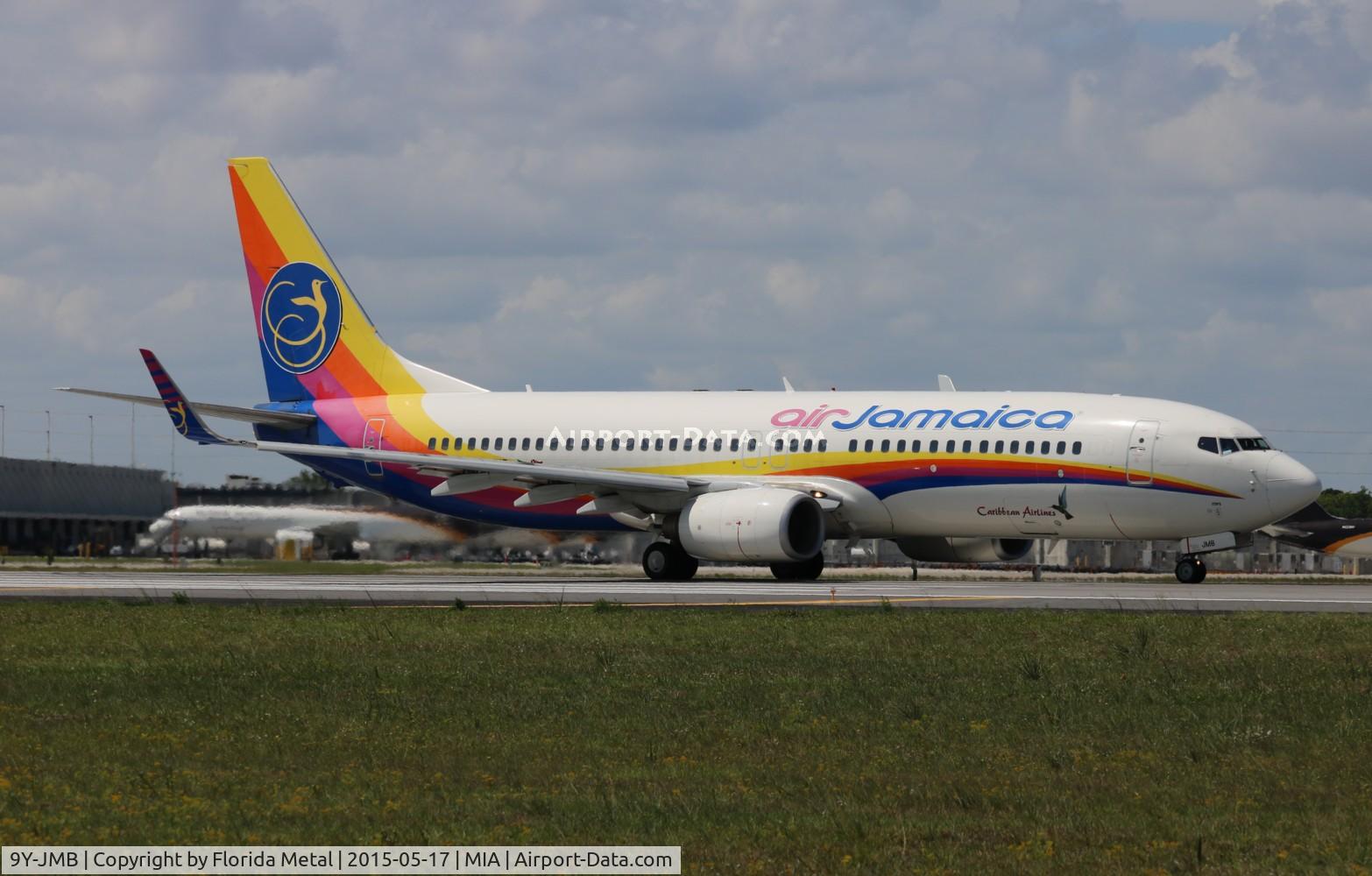 9Y-JMB, 2002 Boeing 737-8Q8 C/N 30661, Air Jamaica