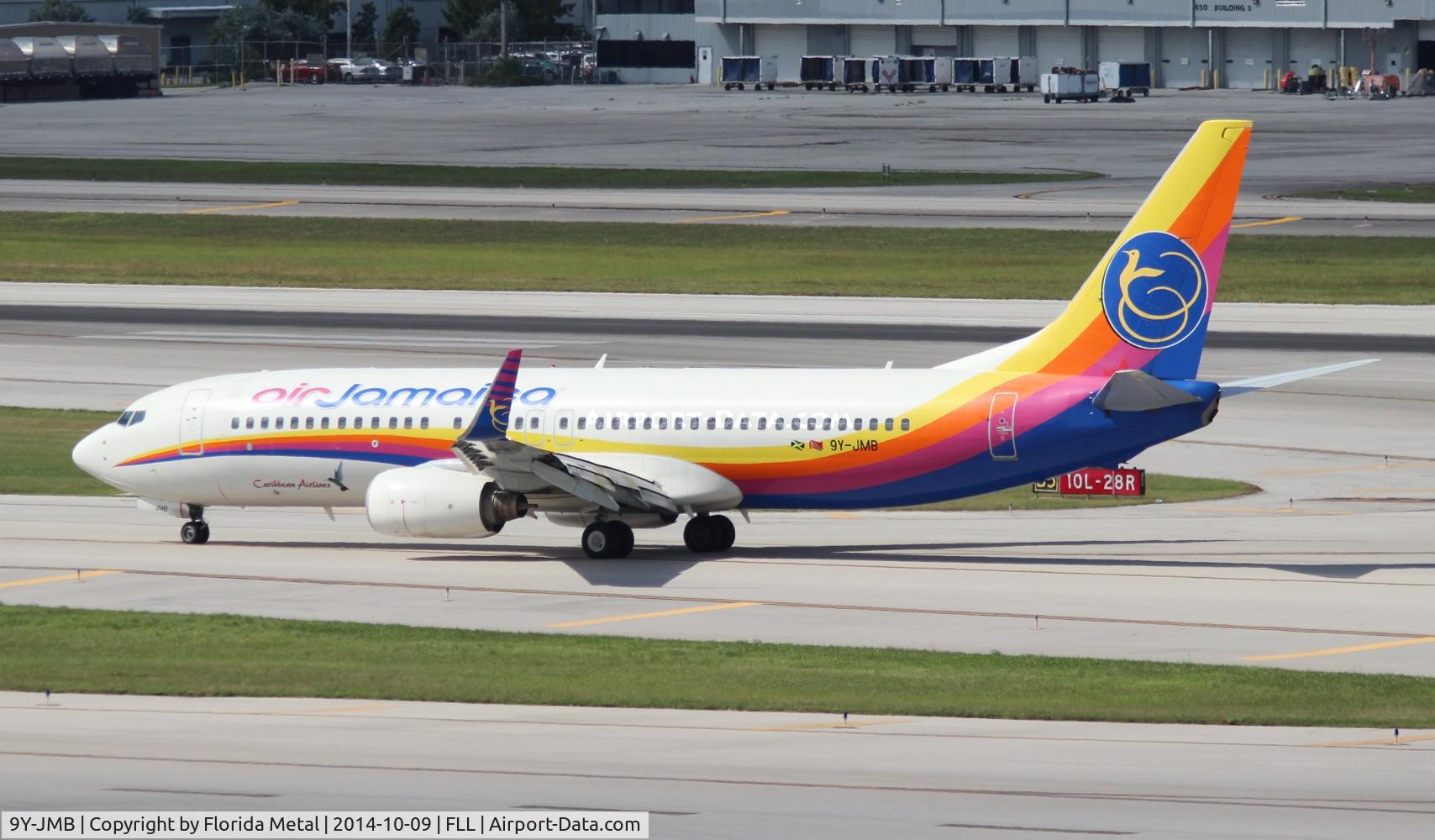 9Y-JMB, 2002 Boeing 737-8Q8 C/N 30661, Air Jamaica