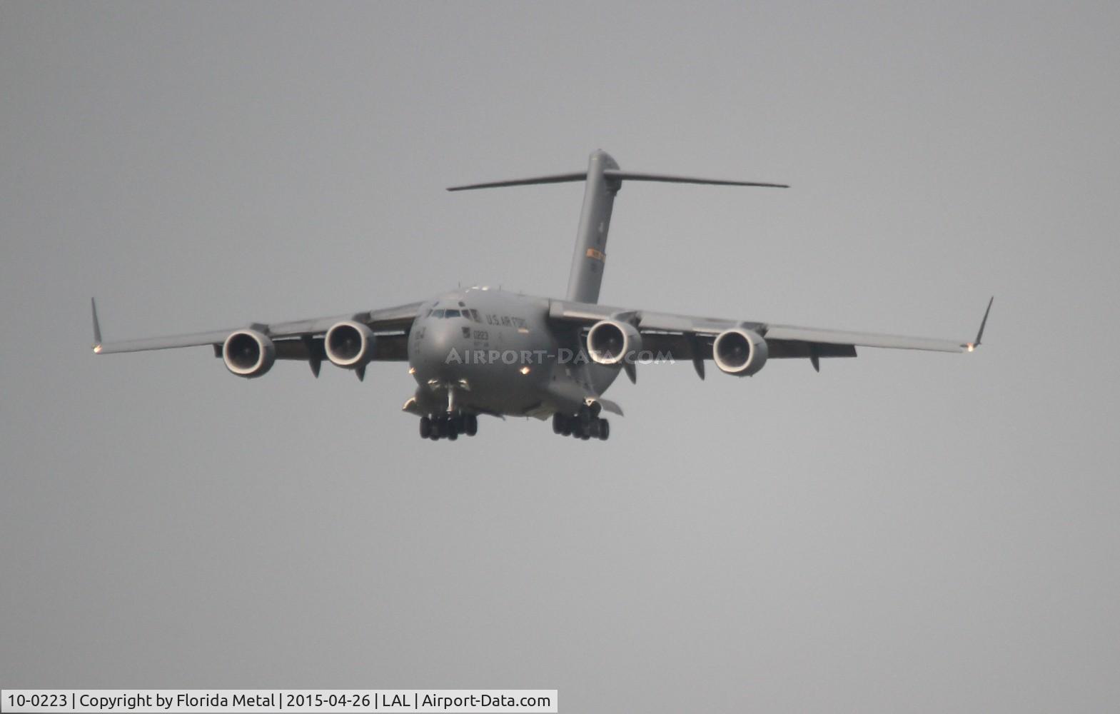 10-0223, 2013 Boeing C-17A Globemaster III C/N P-223/F260, C-17A Globemaster