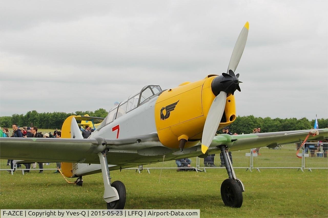 F-AZCE, Pilatus P2-06 C/N 72, Pilatus P2-06, Static display, La Ferté-Alais airfield (LFFQ) Airshow 2015