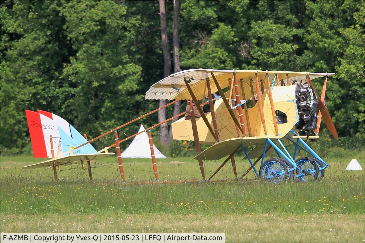 F-AZMB, Caudron G.3 C/N SA-33, Caudron G.3, La Ferté-Alais airfield (LFFQ) Airshow 2015