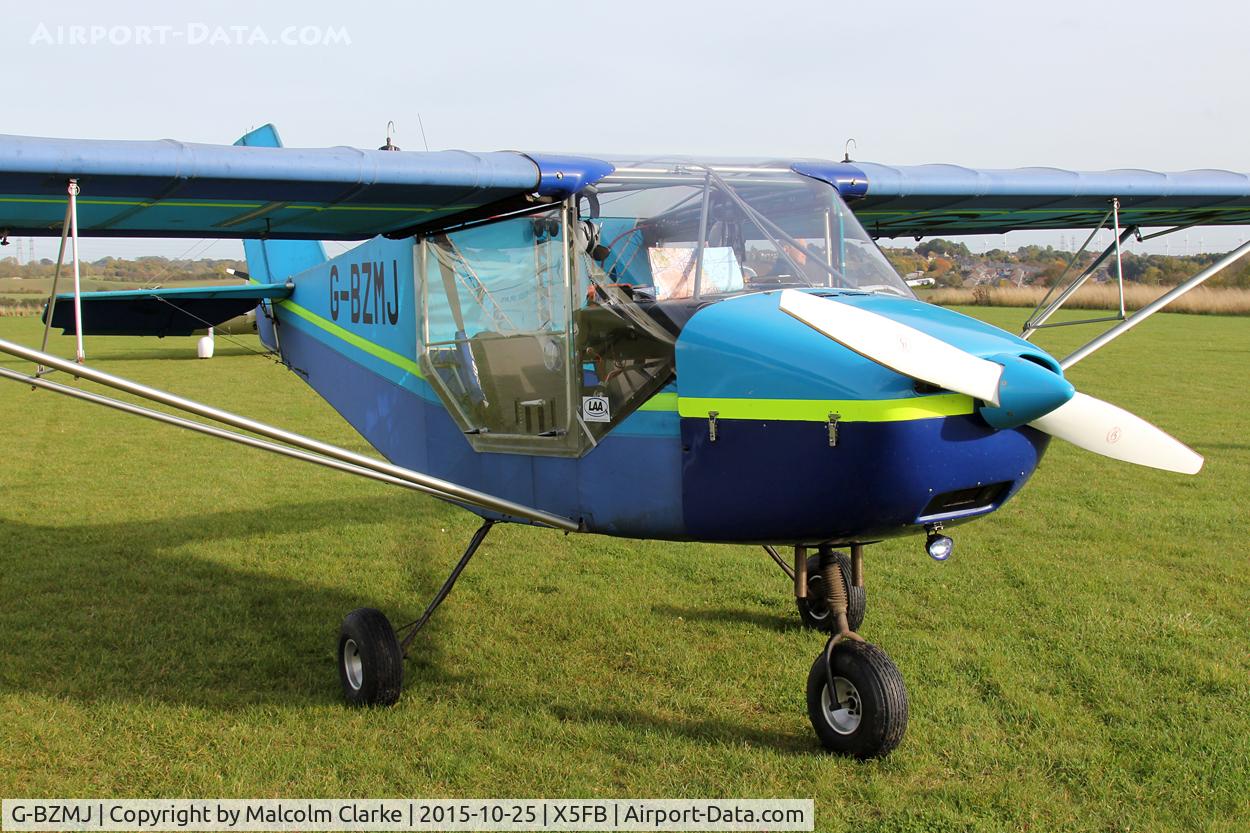 G-BZMJ, 2001 Rans S-6ES Coyote II C/N PFA 204-13631, Rans S-6ES Coyote II, Fishburn Airfield, October 25th 2015.