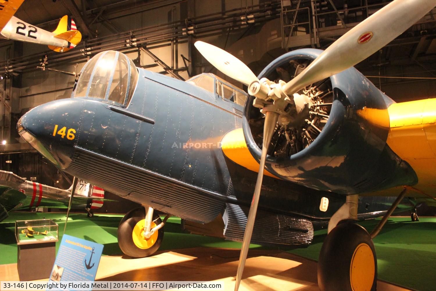 33-146, 1933 Martin YB-10 C/N 514, Martin B-10