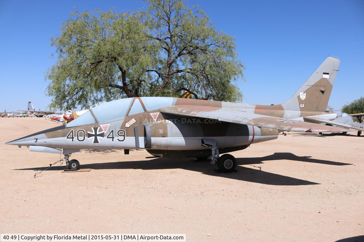 40 49, 1978 Dassault-Dornier Alpha Jet A C/N 0049, Alpha Jet A