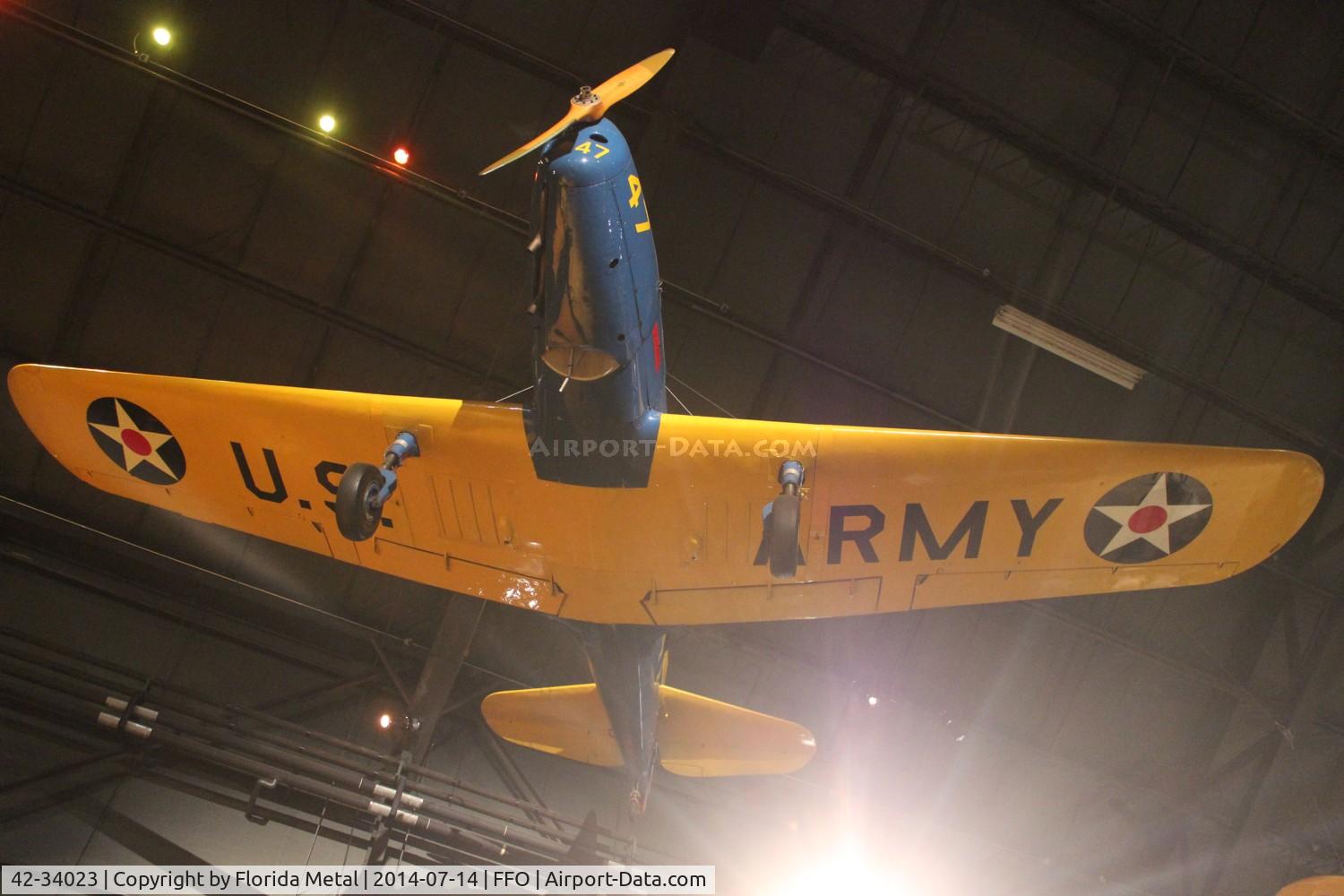 42-34023, 1942 Fairchild PT-19A-FA C/N TA42-3589, PT-19A