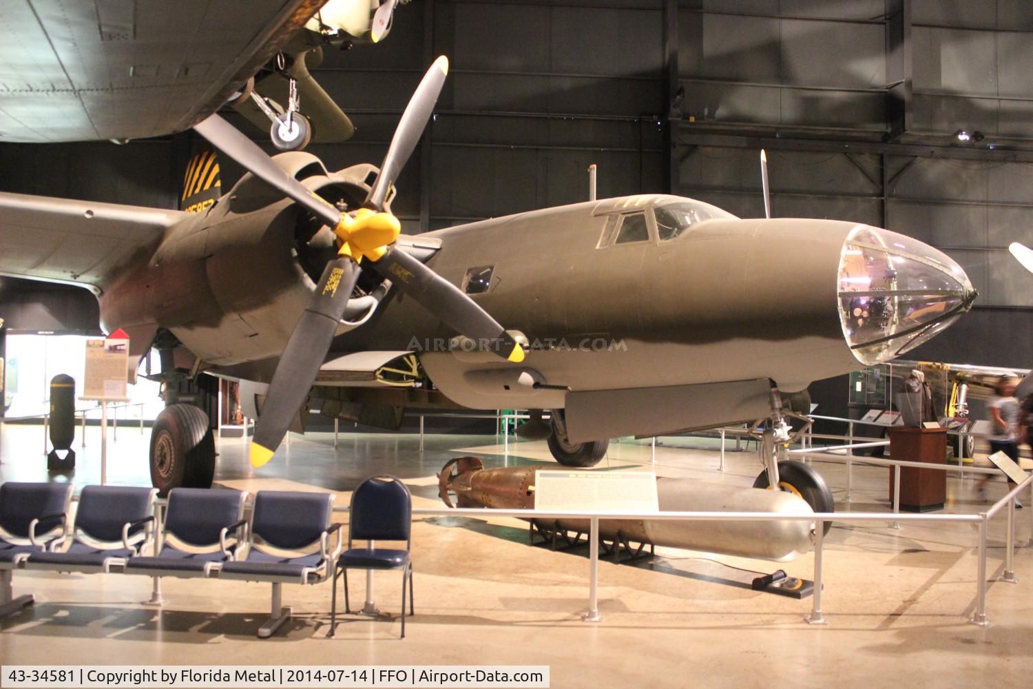 43-34581, 1943 Martin B-26G-11-MA Marauder C/N 8701, B-26 Marauder