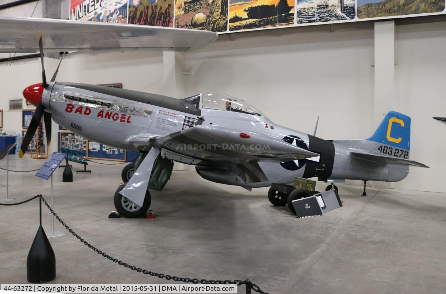 44-63272, North American P-51D Mustang C/N 122-30998, Bad Angel