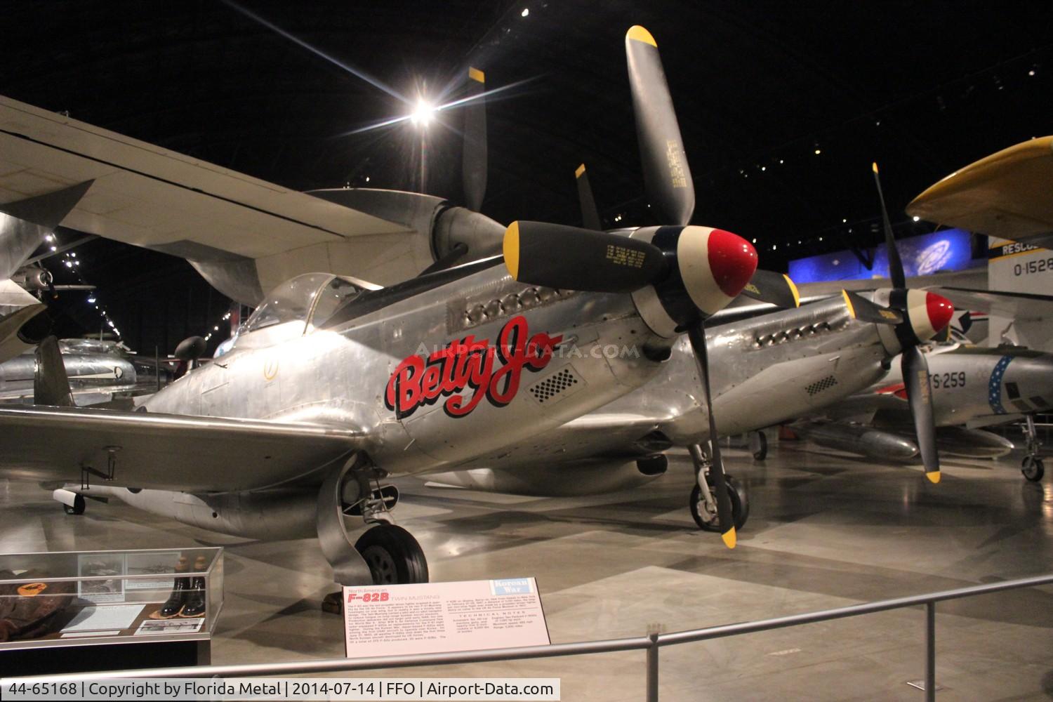 44-65168, 1944 North American P-82B Twin Mustang C/N 123-43754, Betty Jo P-82B Twin Mustang