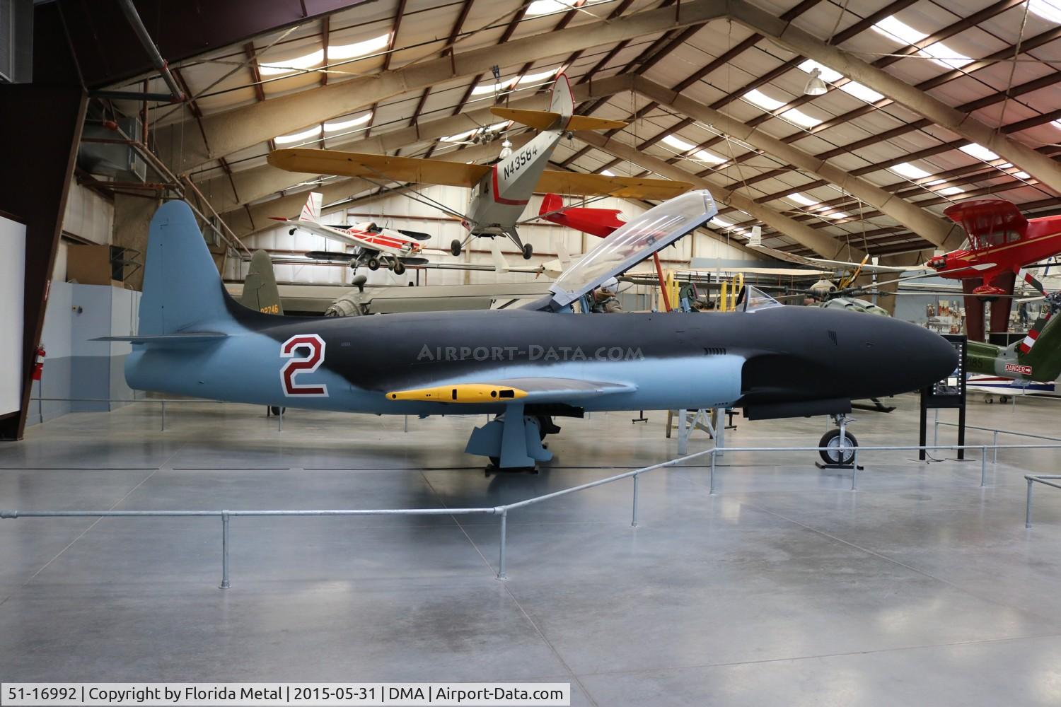 51-16992, 1951 Lockheed T-33A Shooting Star C/N 580-7111, T-33A Shooting Star
