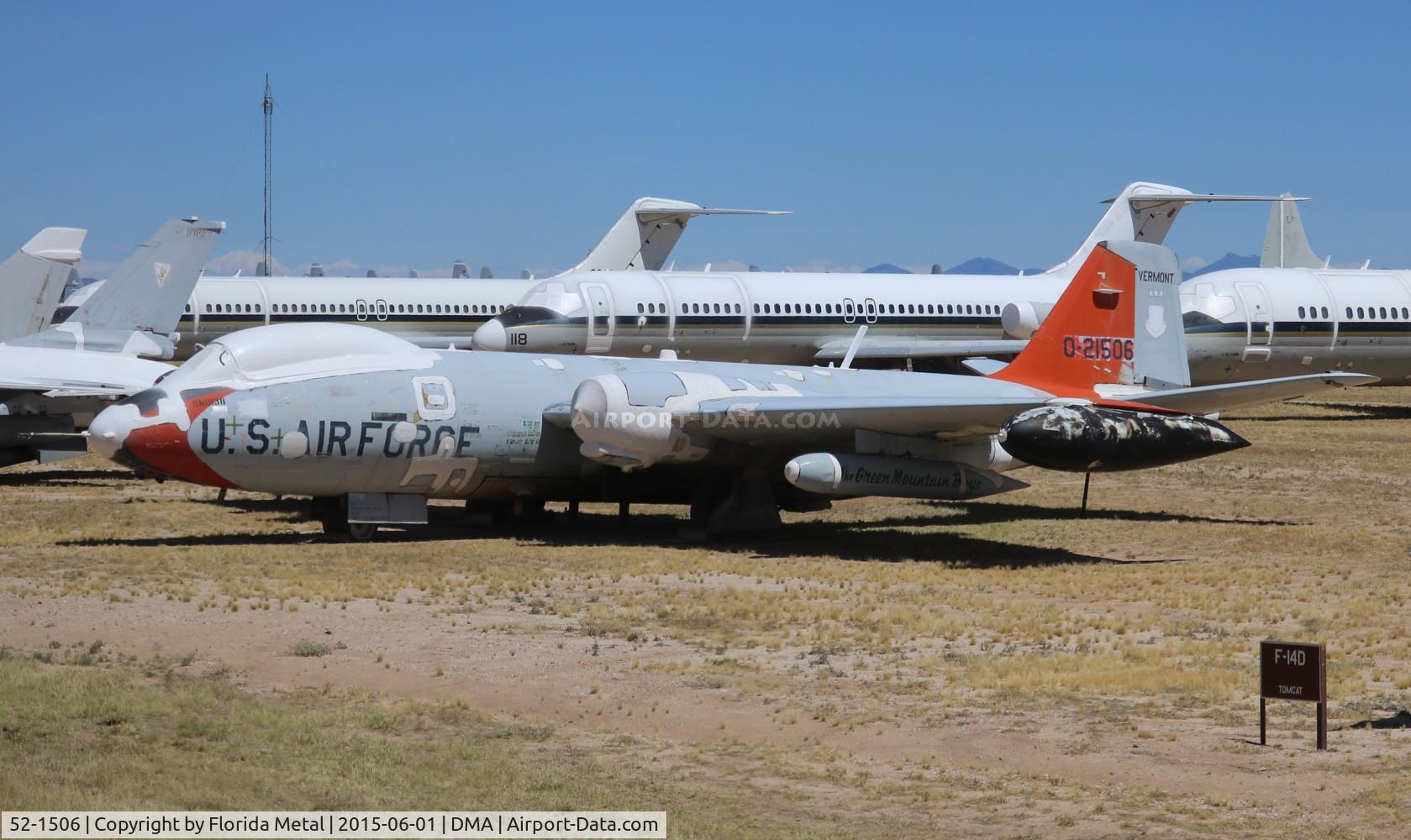 52-1506, 1952 Martin EB-57B Canberra C/N 089, EB-57B Canberra