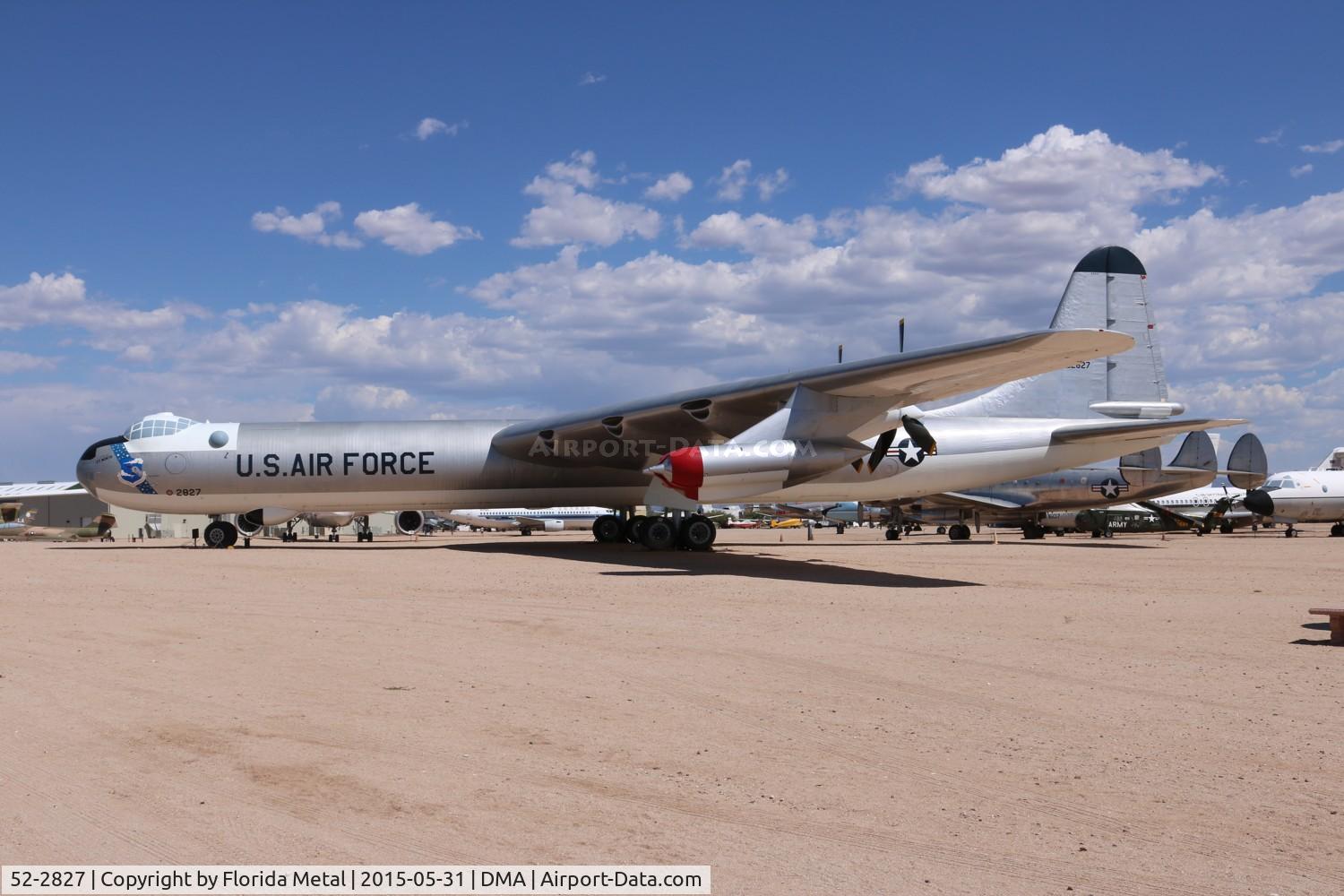 52-2827, 1952 Convair B-36J-10-CF Peacemaker C/N 383, B-36J Peacemaker