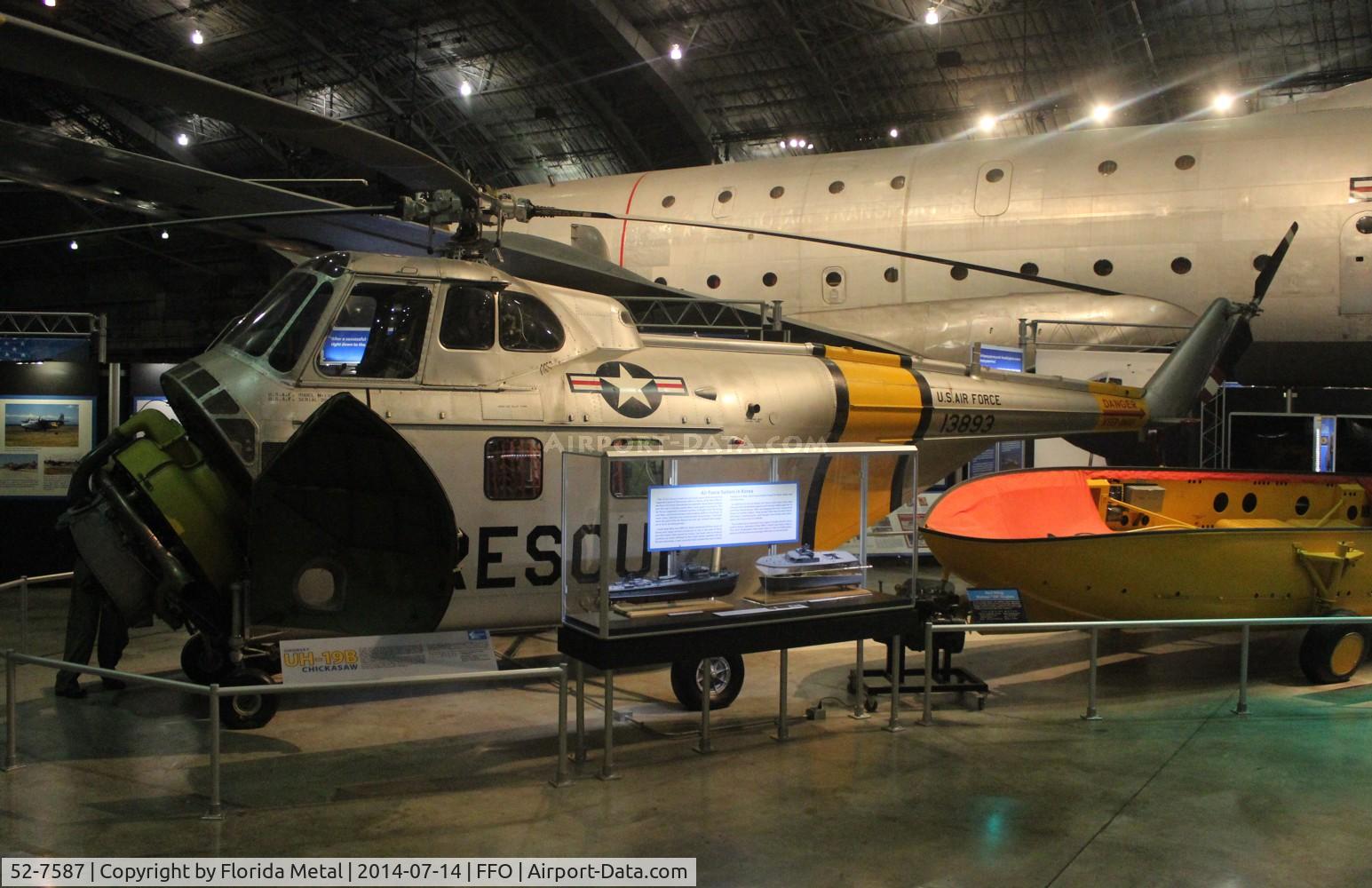 52-7587, 1952 Sikorsky H-19B Chickasaw C/N 55734, H-19B Chickasaw