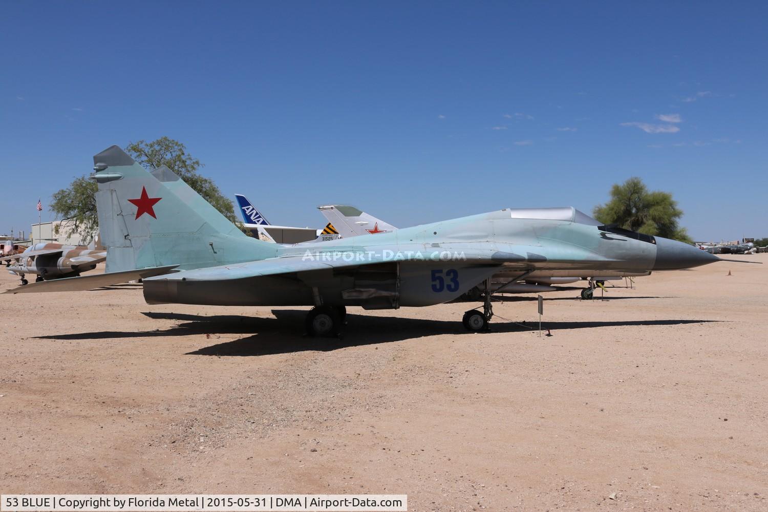 53 BLUE, Mikoyan-Gurevich MiG-29 C/N Not found 53, Mig 29
