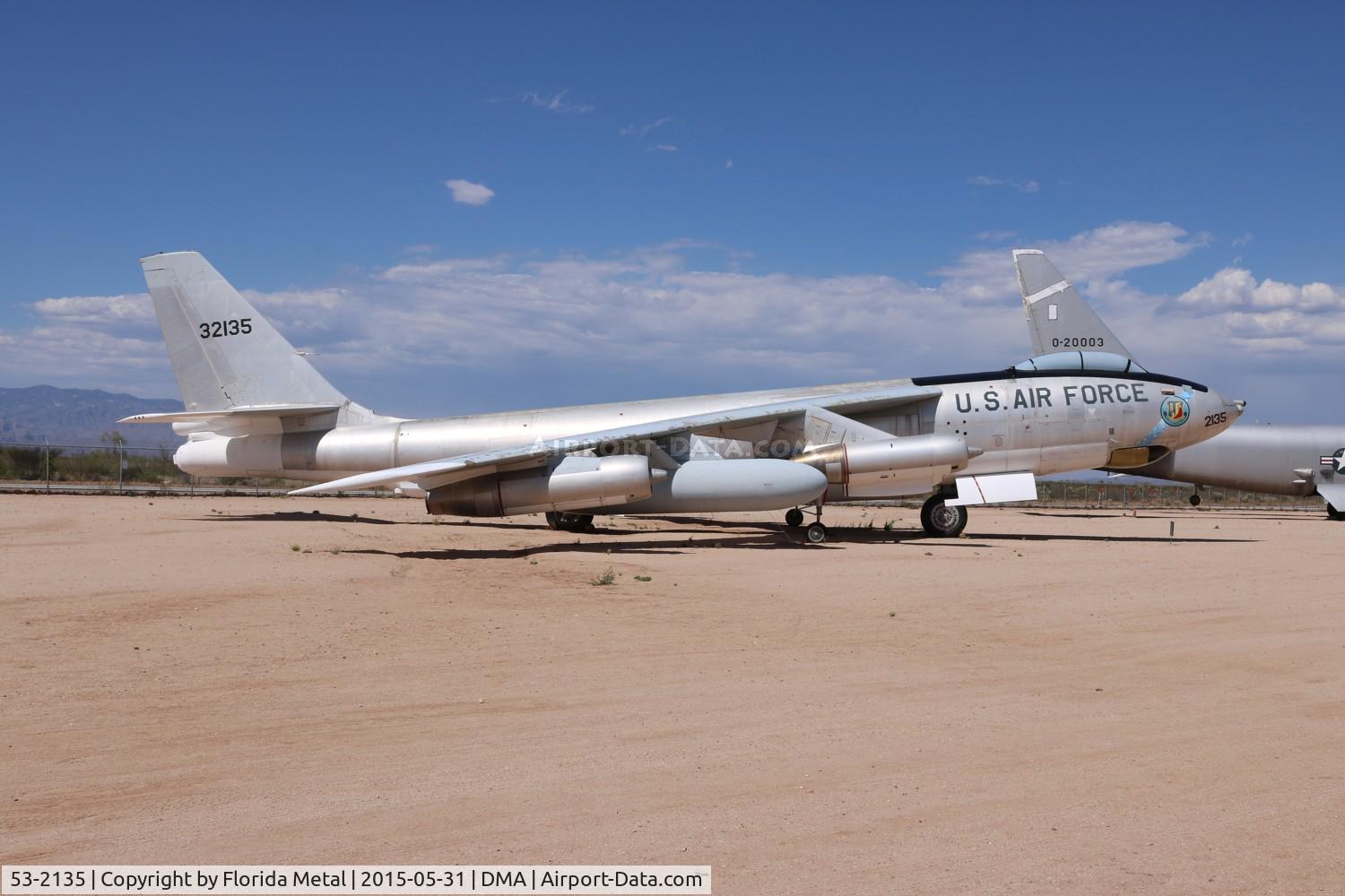 53-2135, 1953 Douglas-Tulsa EB-47E-55-DT Stratojet C/N 44481, EB-47 Stratojet