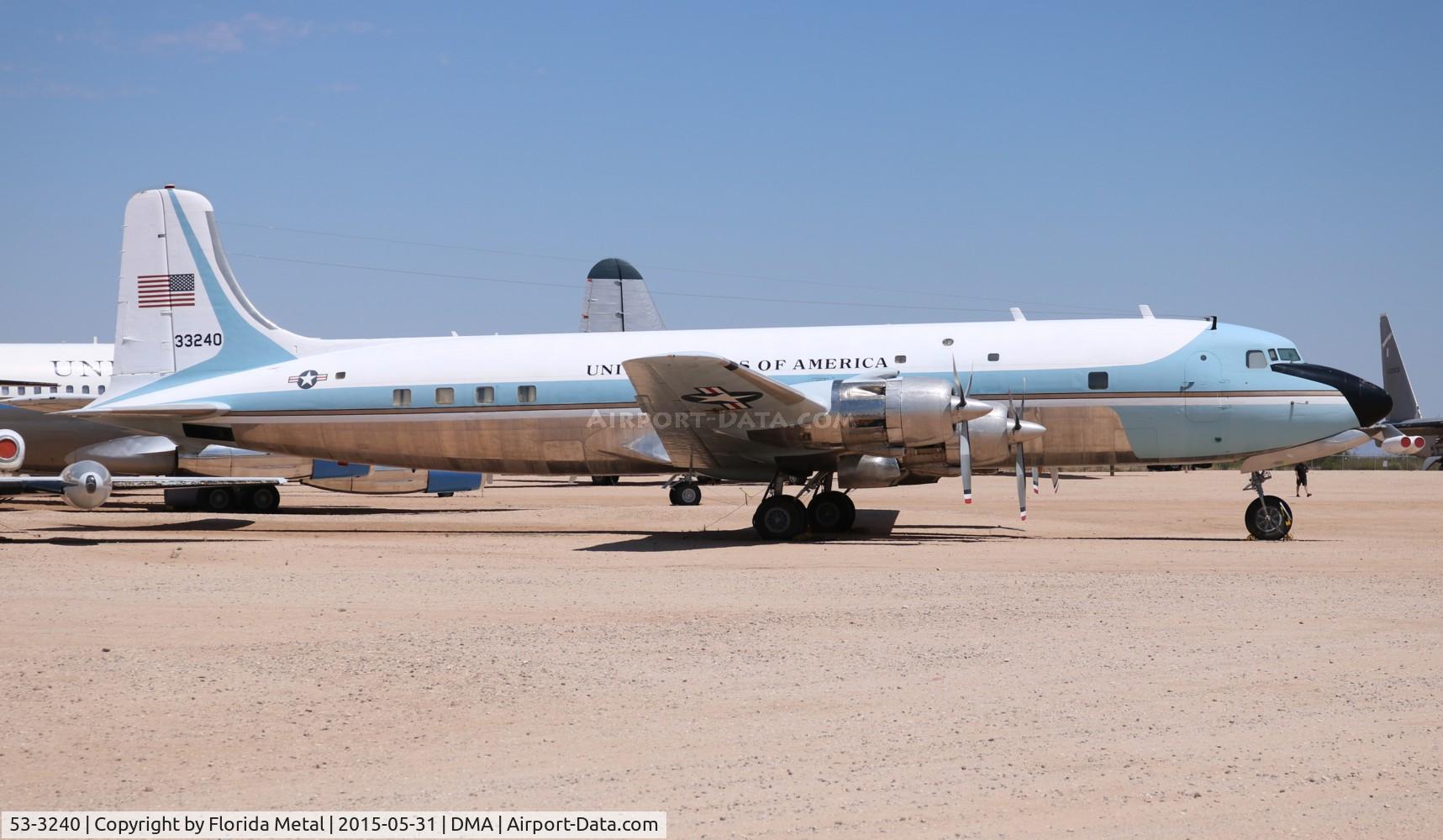 53-3240, 1954 Douglas VC-118A Liftmaster C/N 44611, VC-118A