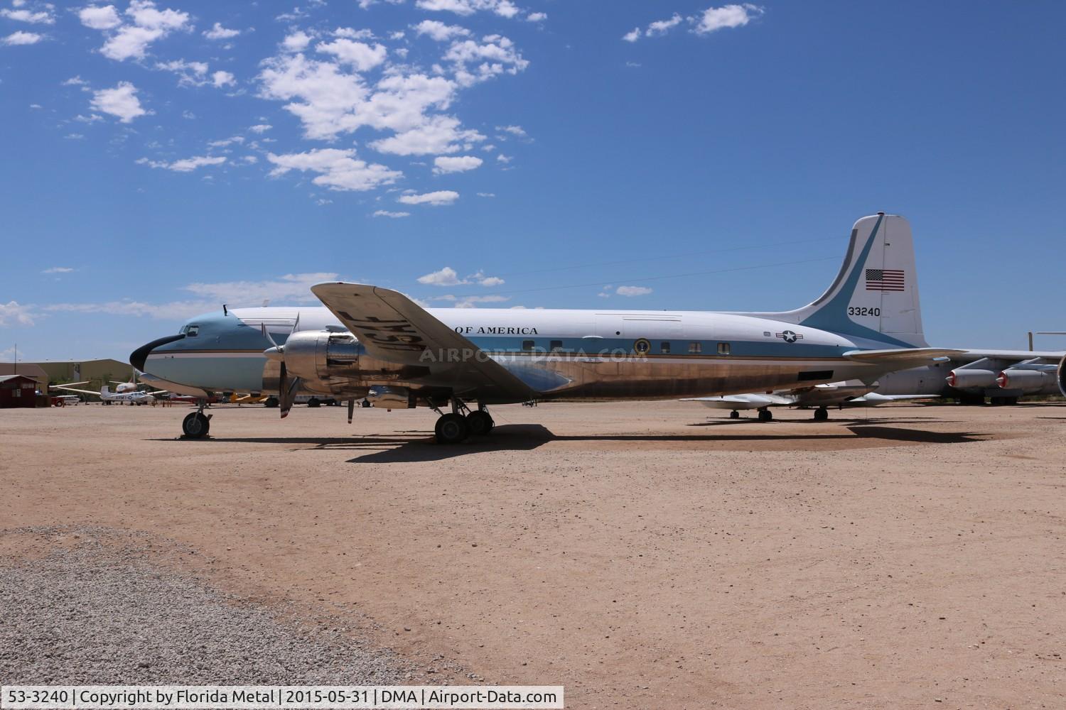53-3240, 1954 Douglas VC-118A Liftmaster C/N 44611, VC-118A