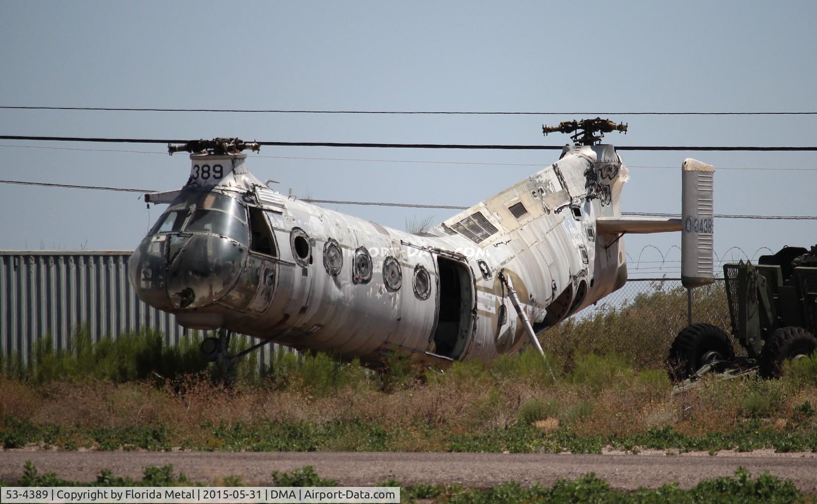 53-4389, Piasecki H-21B Workhorse C/N B.139, H-21B Workhorse