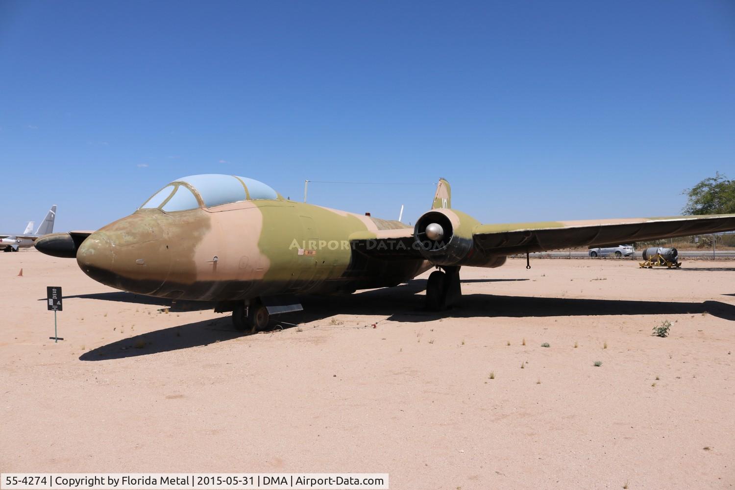 55-4274, Martin B-57E Canberra C/N 376, B-57E Canberra