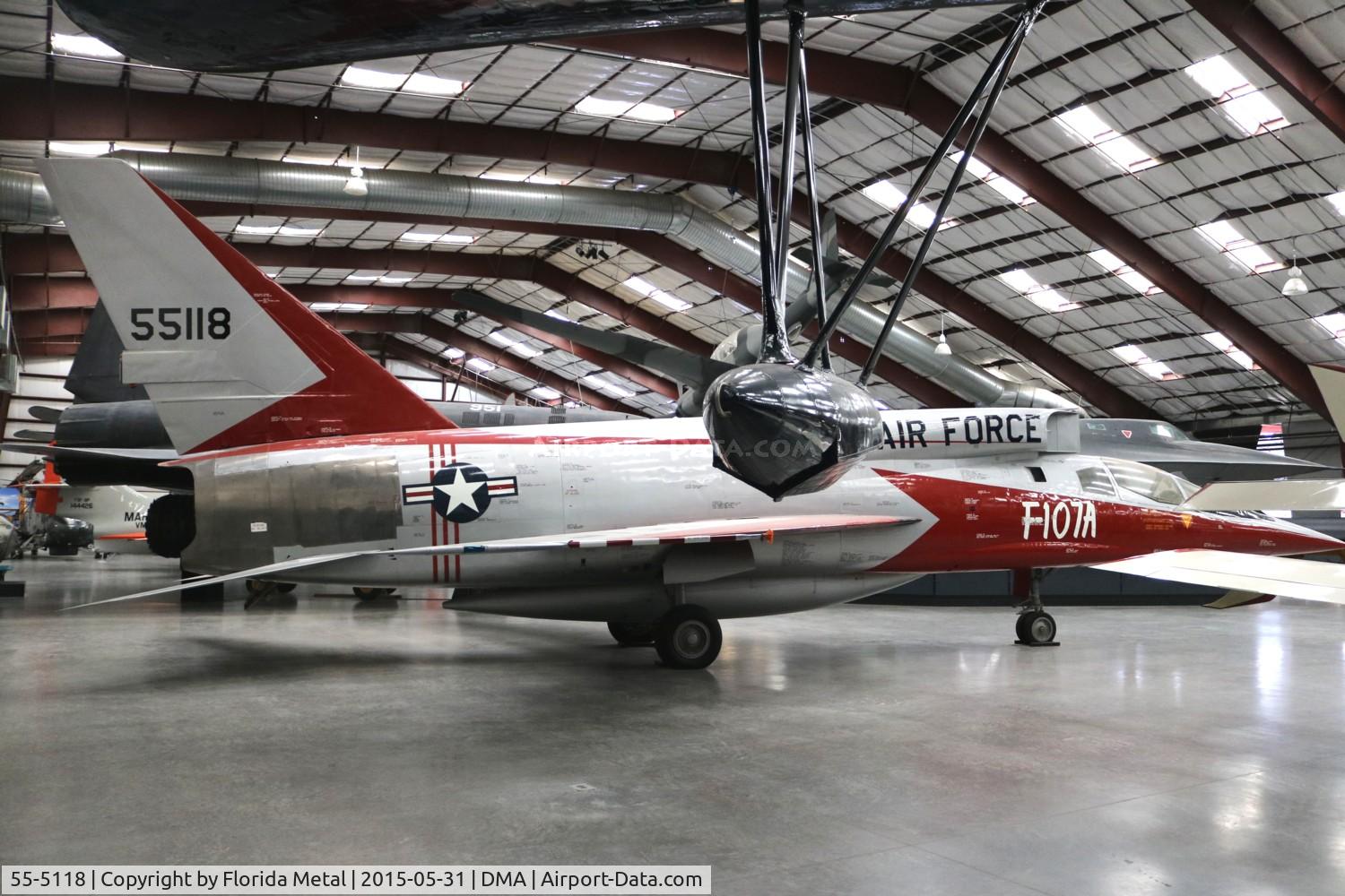 55-5118, 1955 North American F-107A C/N 212-1, F-107A