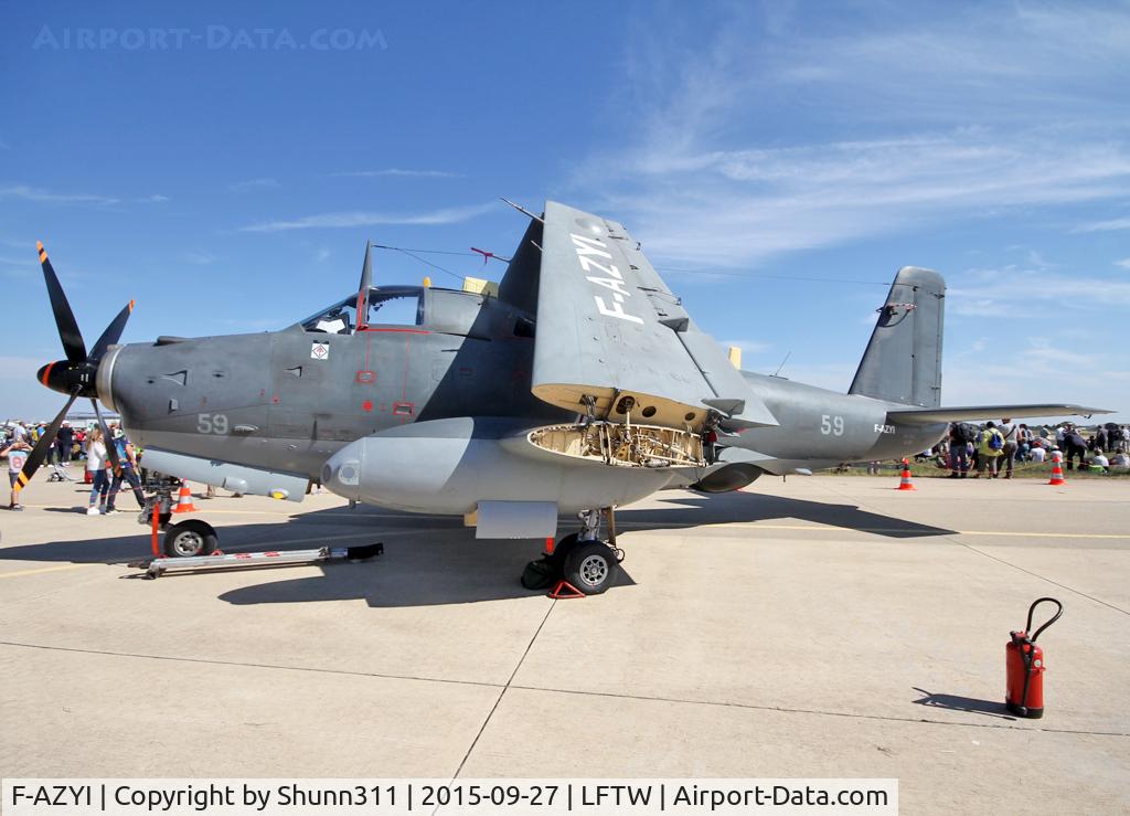 F-AZYI, 1959 Breguet Br.1050 Alize C/N 59, Exhibited during FNI Airshow 2015