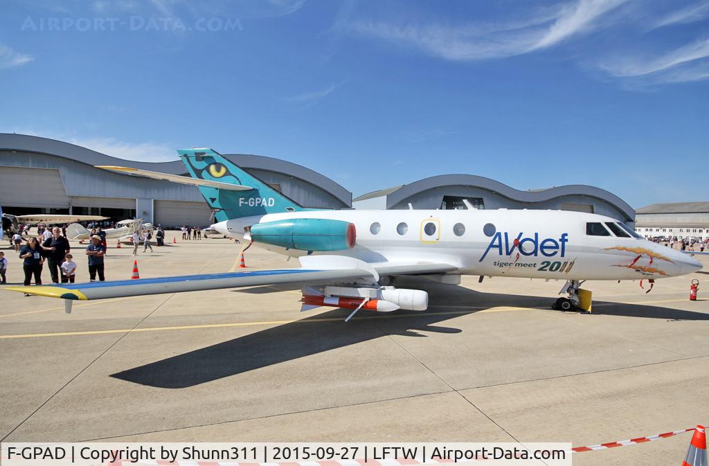 F-GPAD, 1973 Dassault Falcon (Mystere) 20E C/N 280, Exhibited during FNI Airshow 2015