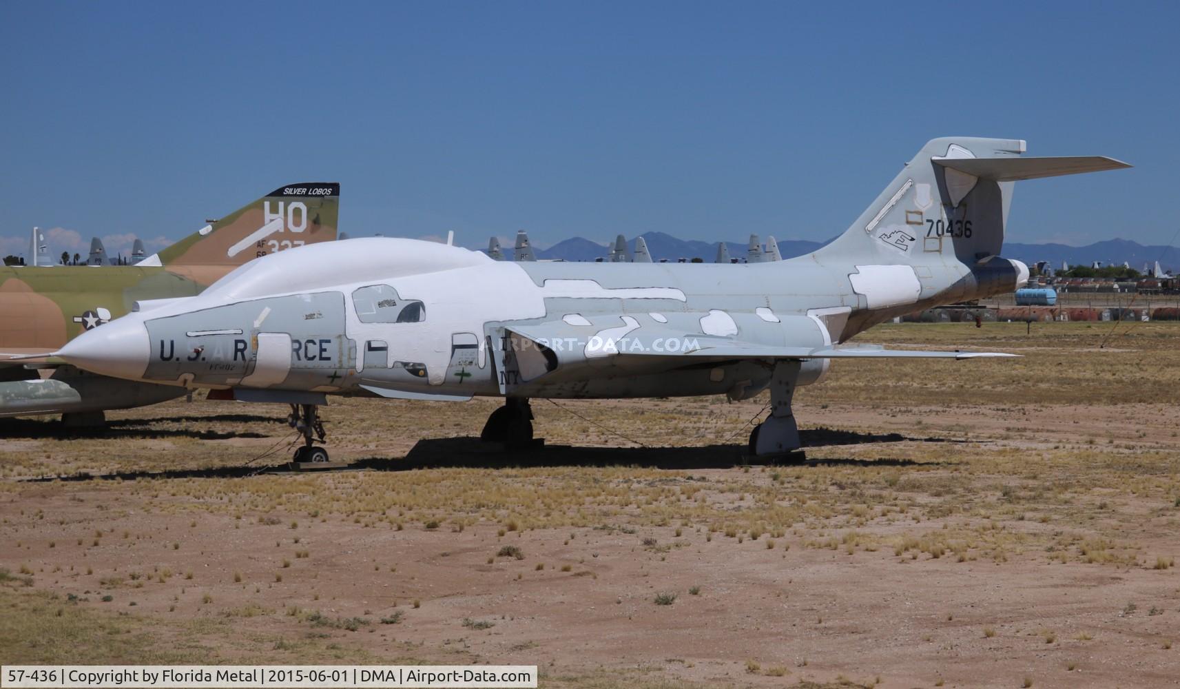57-436, 1957 McDonnell F-101B Voodoo C/N 614, F-101B