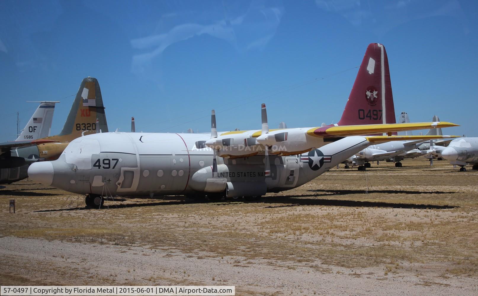 57-0497, 1957 Lockheed DC-130A Hercules C/N 182-3204, DC-130A Hercules