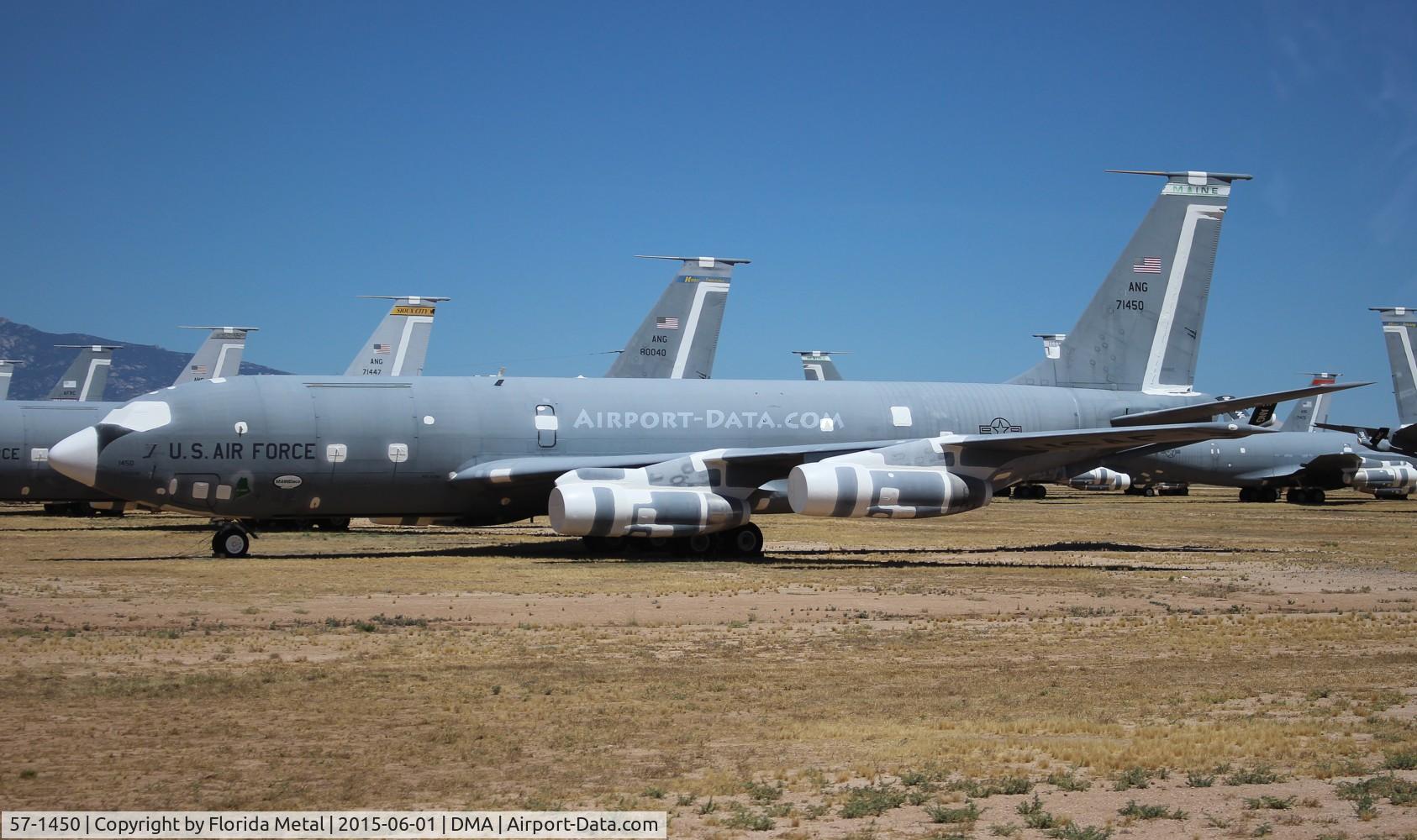 57-1450, 1957 Boeing KC-135E Stratotanker C/N 17521, KC-135E