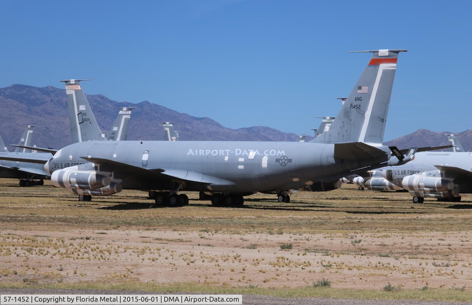 57-1452, 1957 Boeing KC-135E Stratotanker C/N 17523, KC-135E