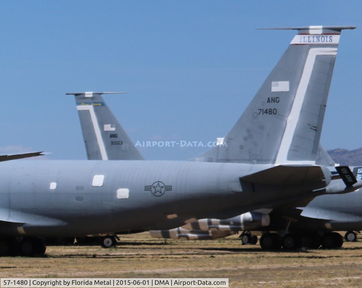 57-1480, 1957 Boeing KC-135E-BN Stratotanker C/N 17551, KC-135E
