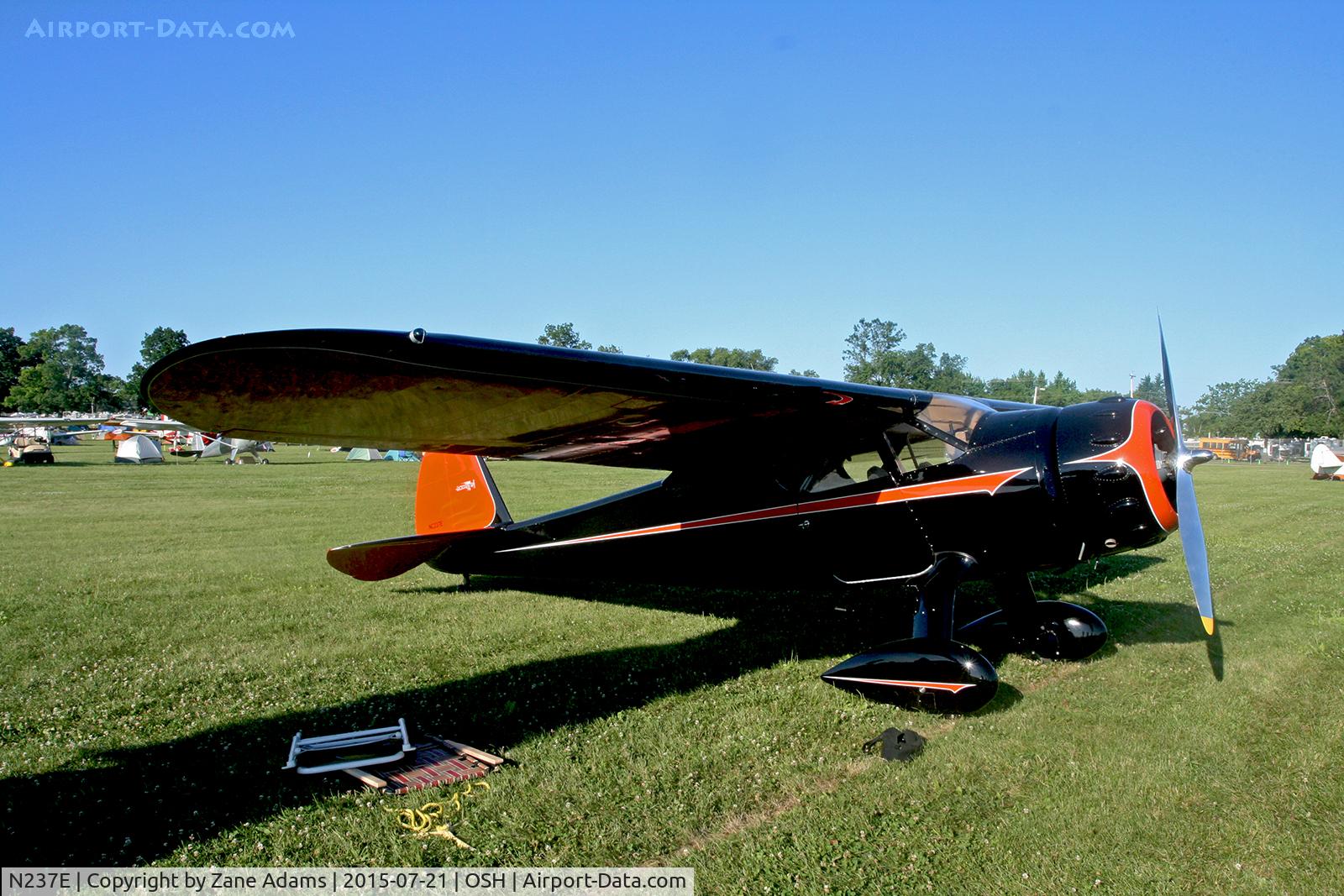 N237E, 1940 Cessna C-165 Airmaster C/N 554, 2015 EAA AirVenture - Oshkosh Wisconsin