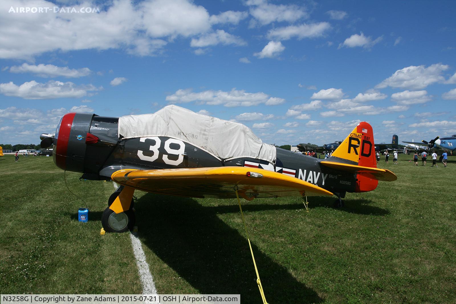 N3258G, North American AT-6D Texan C/N 43839, 2015 EAA AirVenture - Oshkosh Wisconsin