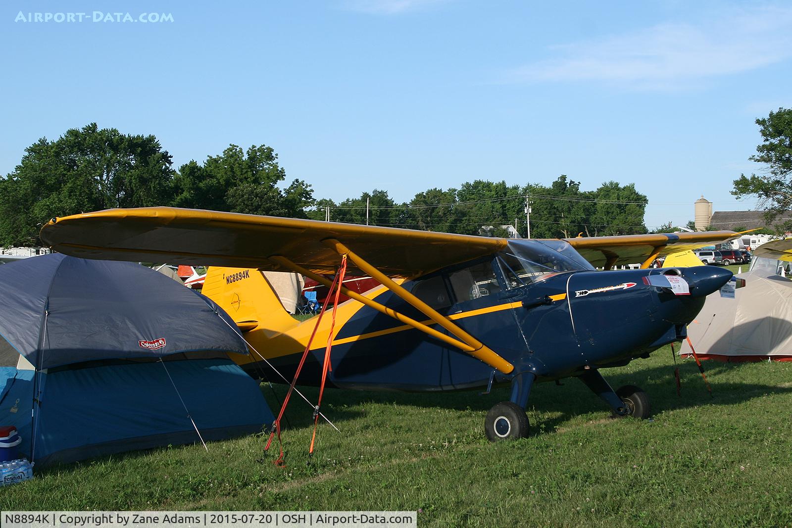 N8894K, 1947 Stinson 108-1 Voyager C/N 108-1894, 2015 EAA AirVenture - Oshkosh Wisconsin