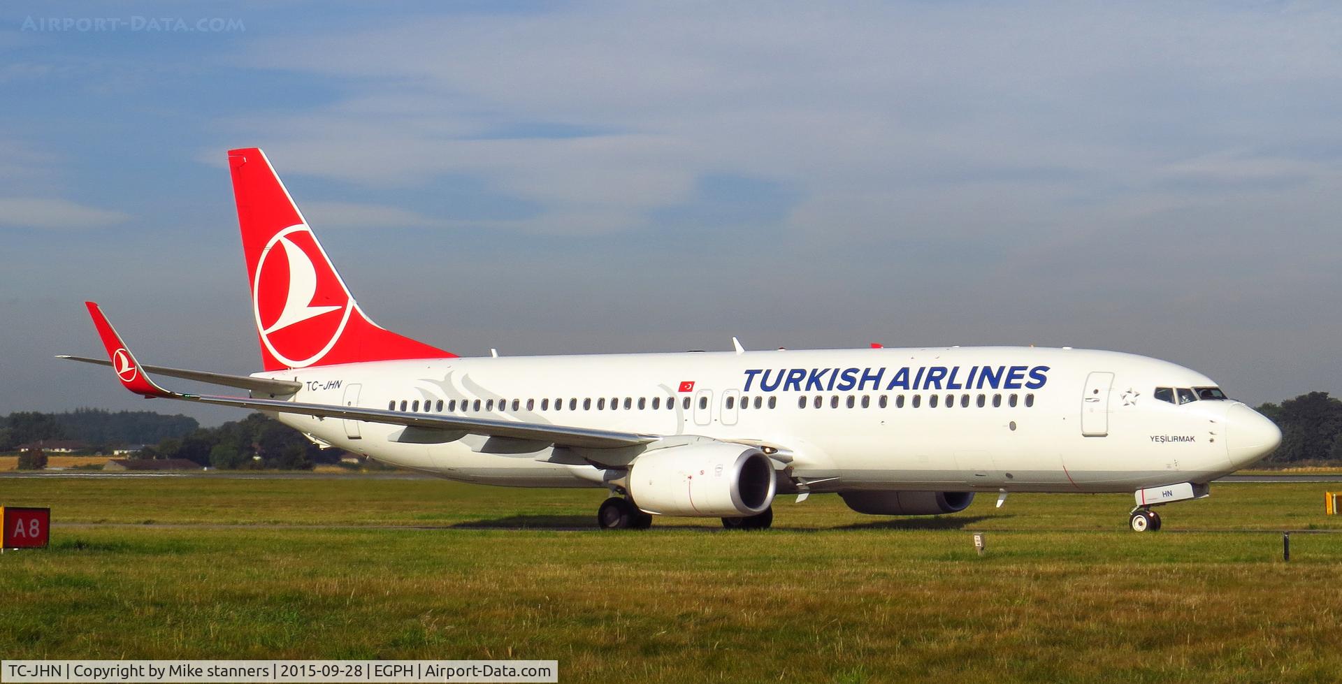 TC-JHN, 2012 Boeing 737-8F2 C/N 40981, 