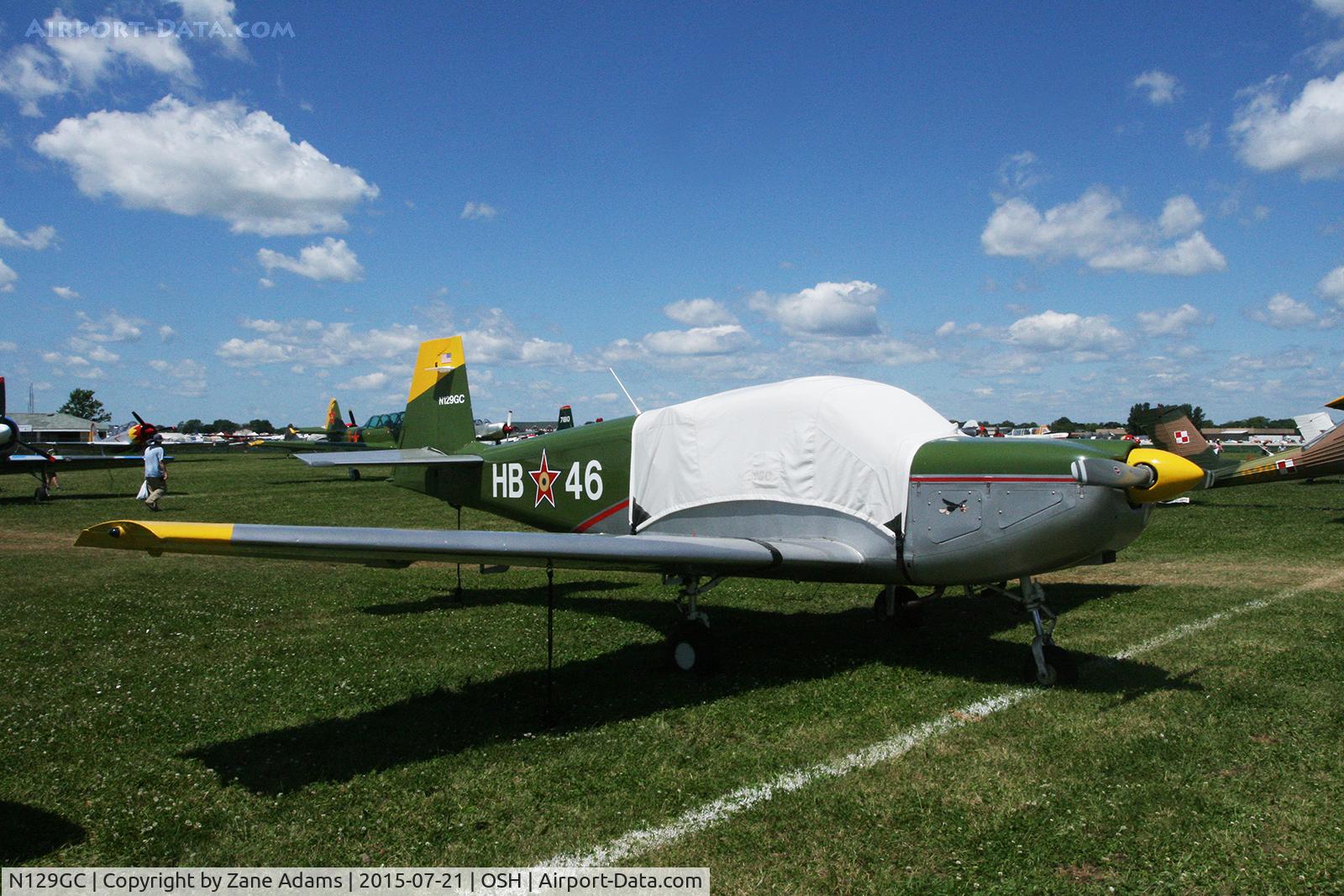 N129GC, 1980 IAR IAR-823 C/N 55, 2015 EAA AirVenture - Oshkosh Wisconsin