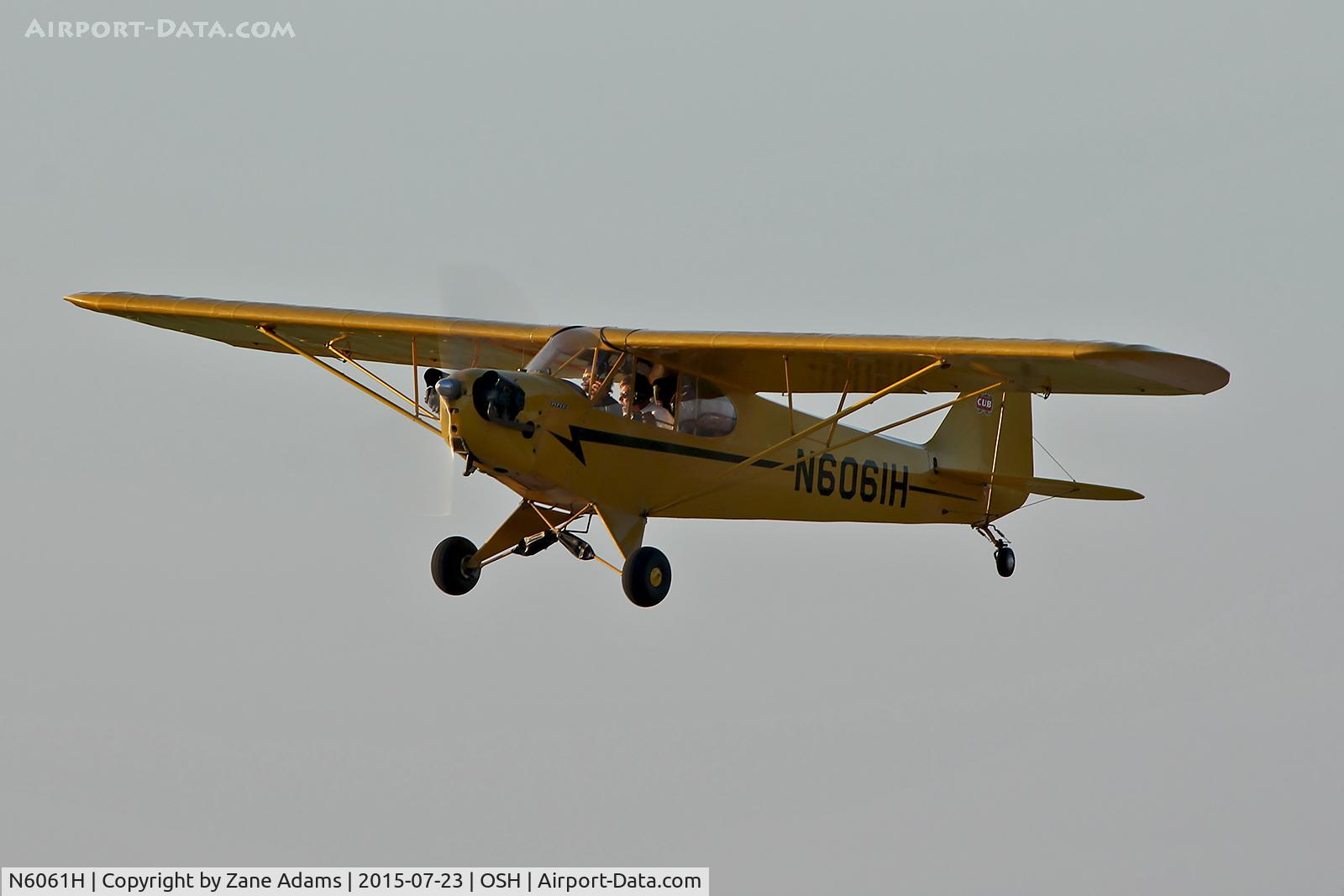 N6061H, 1946 Piper J3C-65 Cub C/N 19211, 2015 EAA AirVenture - Oshkosh Wisconsin