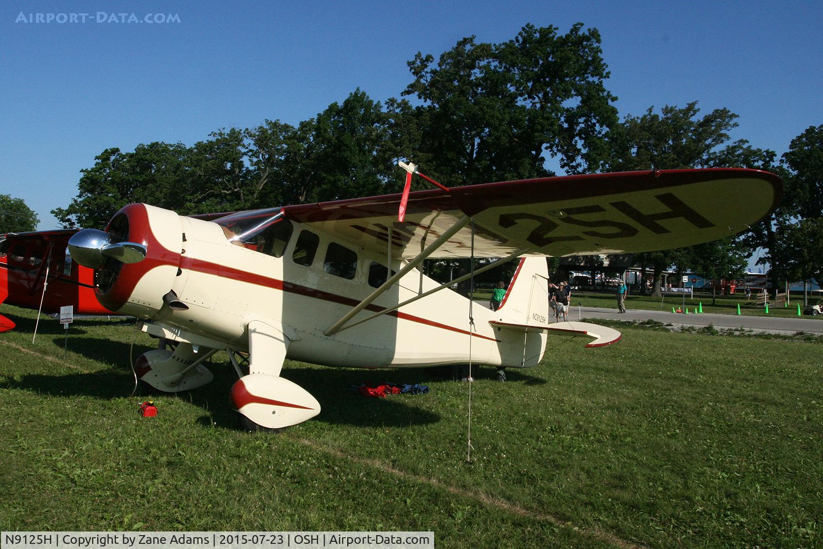 N9125H, 1943 Howard Aircraft DGA-15P C/N 767, 2015 EAA AirVenture - Oshkosh Wisconsin