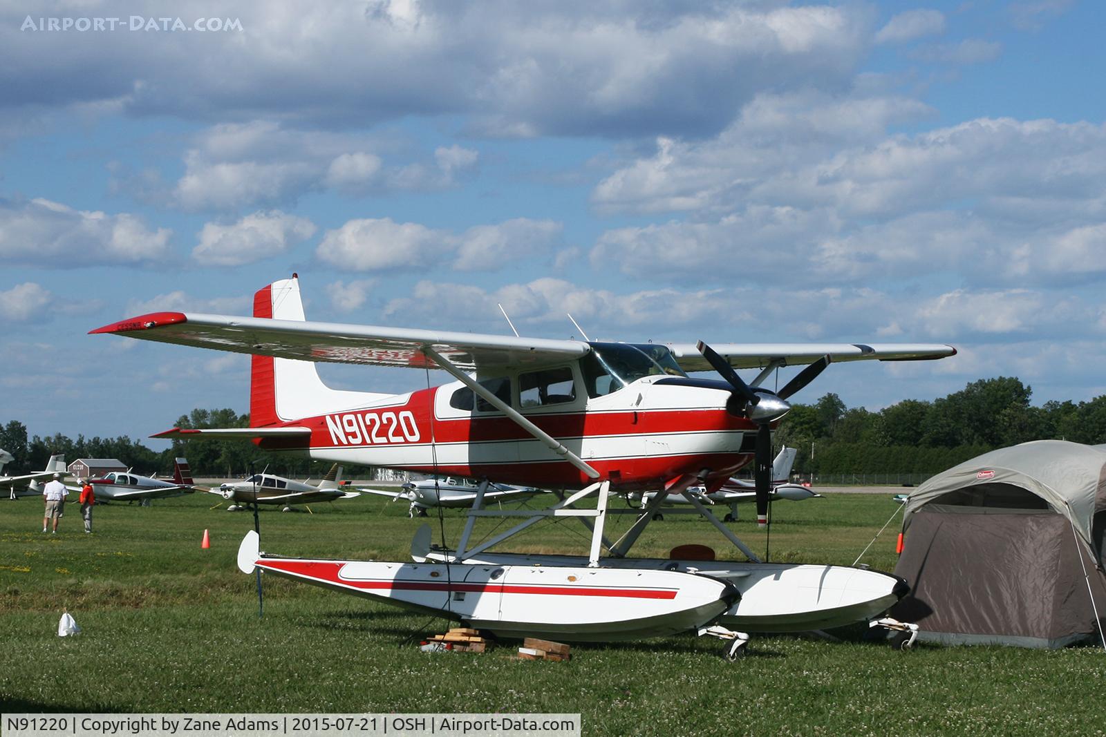 N91220, 1968 Cessna 180H Skywagon C/N 18052007, 2015 EAA AirVenture - Oshkosh Wisconsin