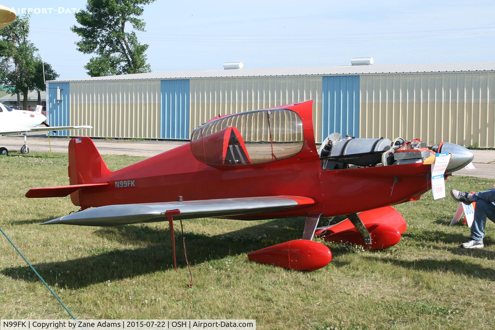 N99FK, Monnett Sonerai II-L C/N 356, 2015 EAA AirVenture - Oshkosh Wisconsin