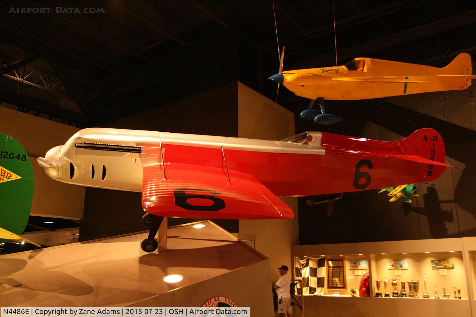 N4486E, Wittman D-12 Bonzo C/N 3, 2015 EAA AirVenture - Oshkosh Wisconsin