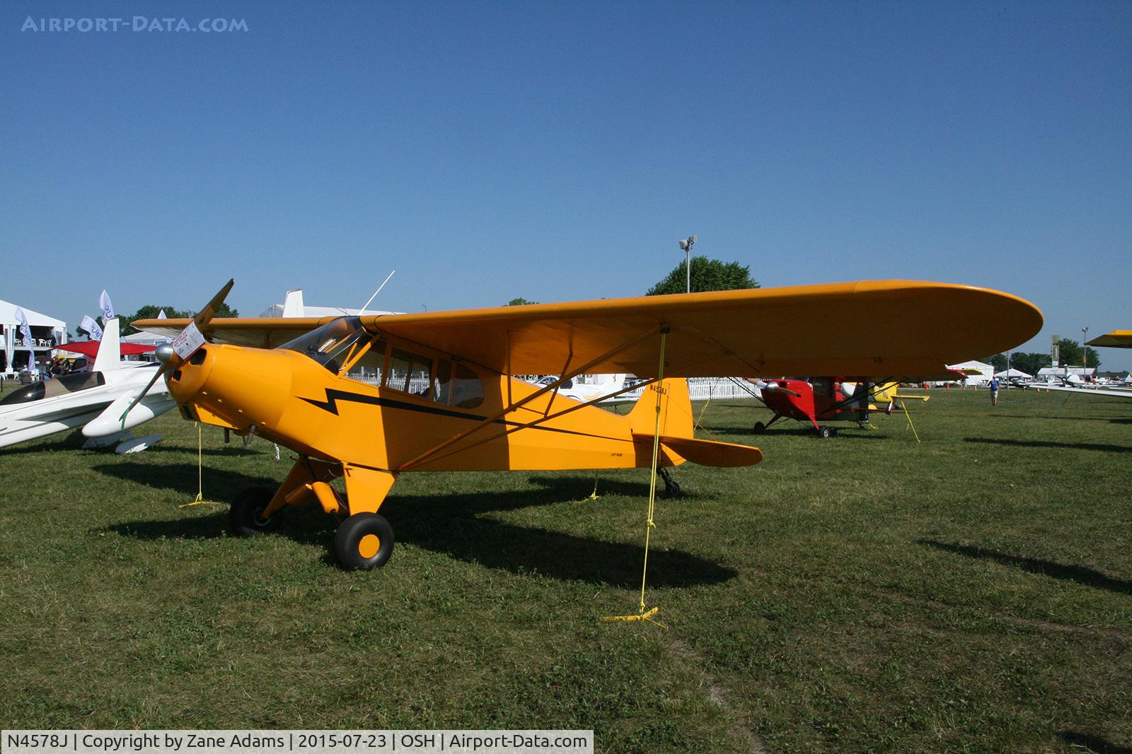 N4578J, 1968 Piper PA-28R-180 Cherokee Arrow C/N 28R-30446, 2015 EAA AirVenture - Oshkosh Wisconsin