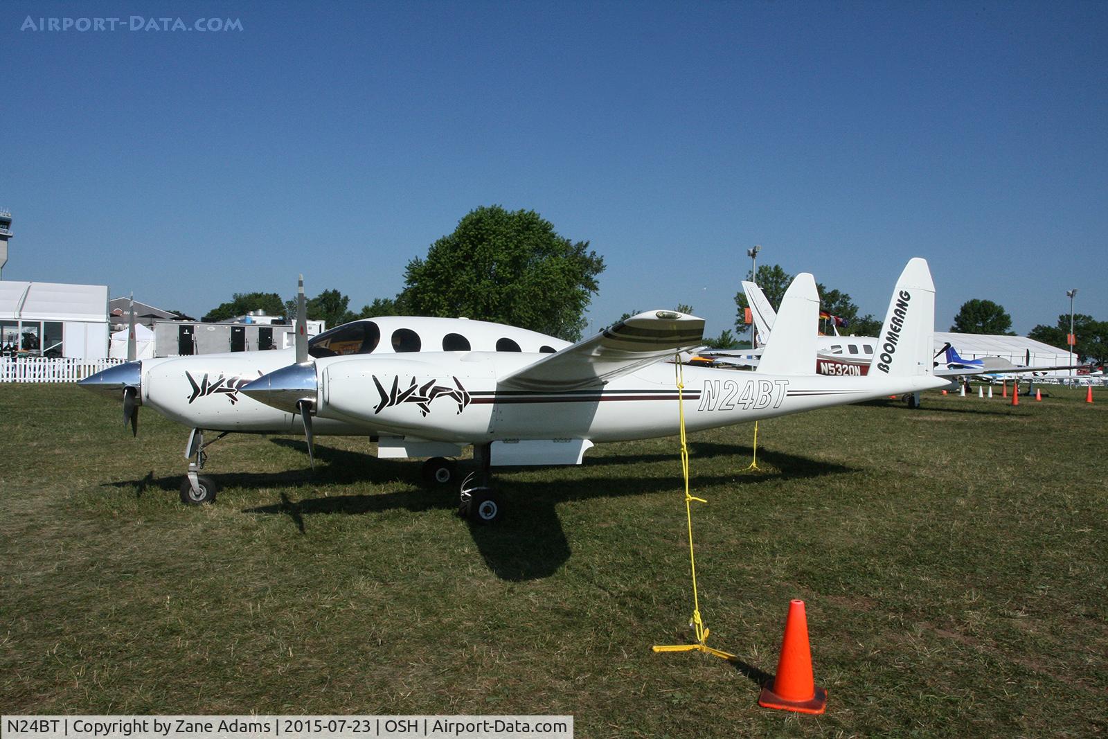 N24BT, 1996 Rutan Boomerang 202 C/N 001, 2015 EAA AirVenture - Oshkosh Wisconsin