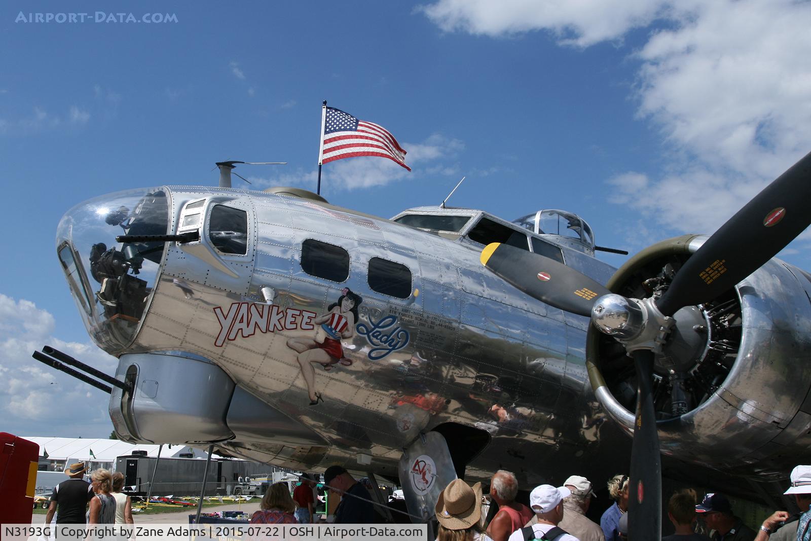 N3193G, 1944 Boeing B-17G Flying Fortress C/N 77255, 2015 EAA AirVenture - Oshkosh Wisconsin