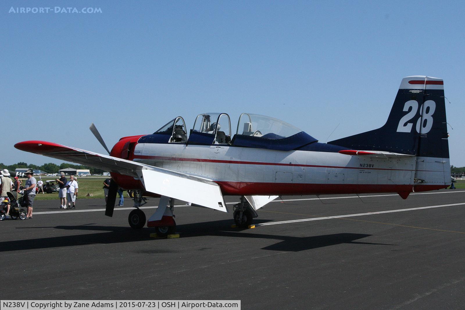 N238V, 1952 North American T-28B Trojan C/N 189-53 (52-1238), 2015 EAA AirVenture - Oshkosh Wisconsin