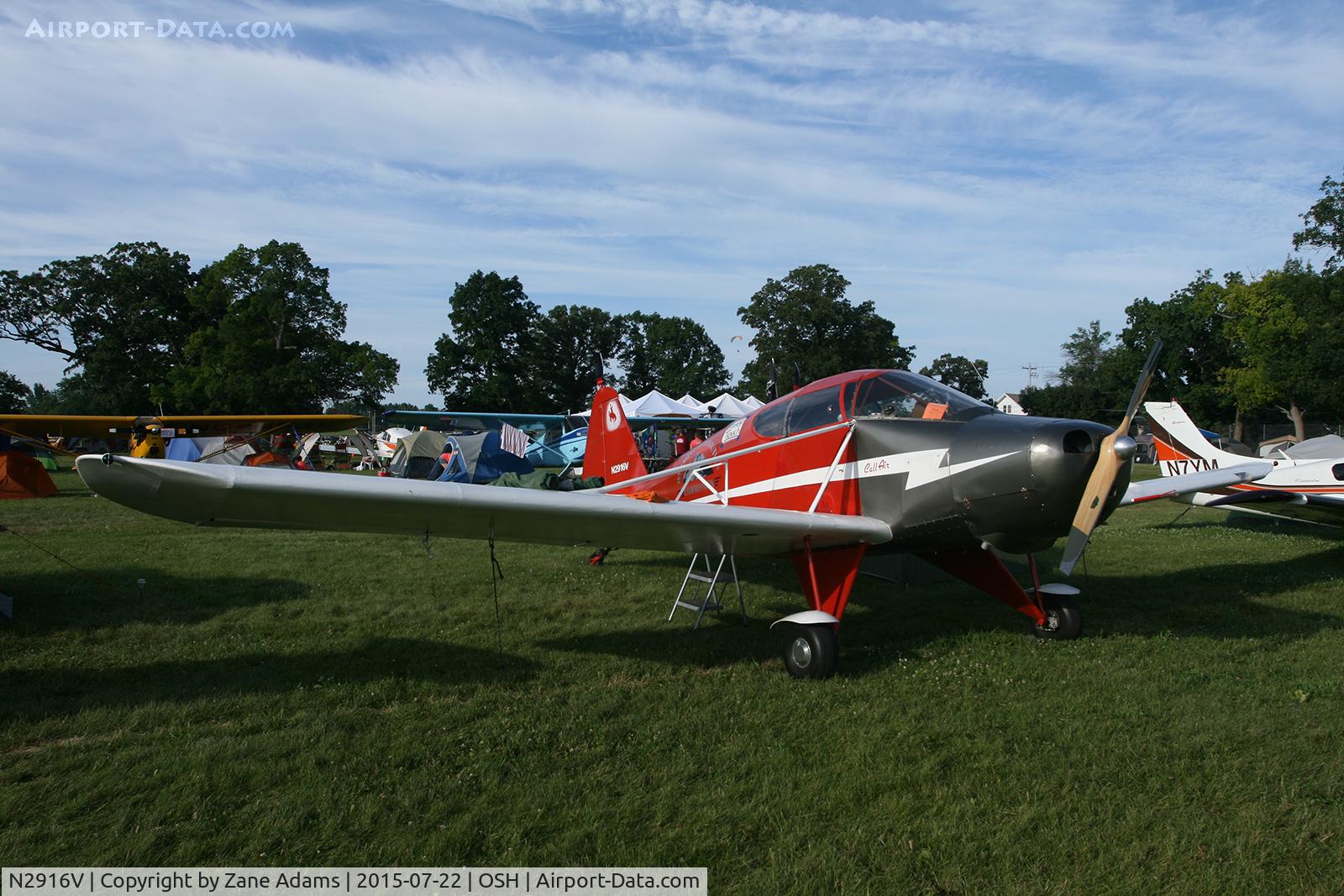 N2916V, 1951 Callair A-2 C/N 132, 2015 EAA AirVenture - Oshkosh Wisconsin