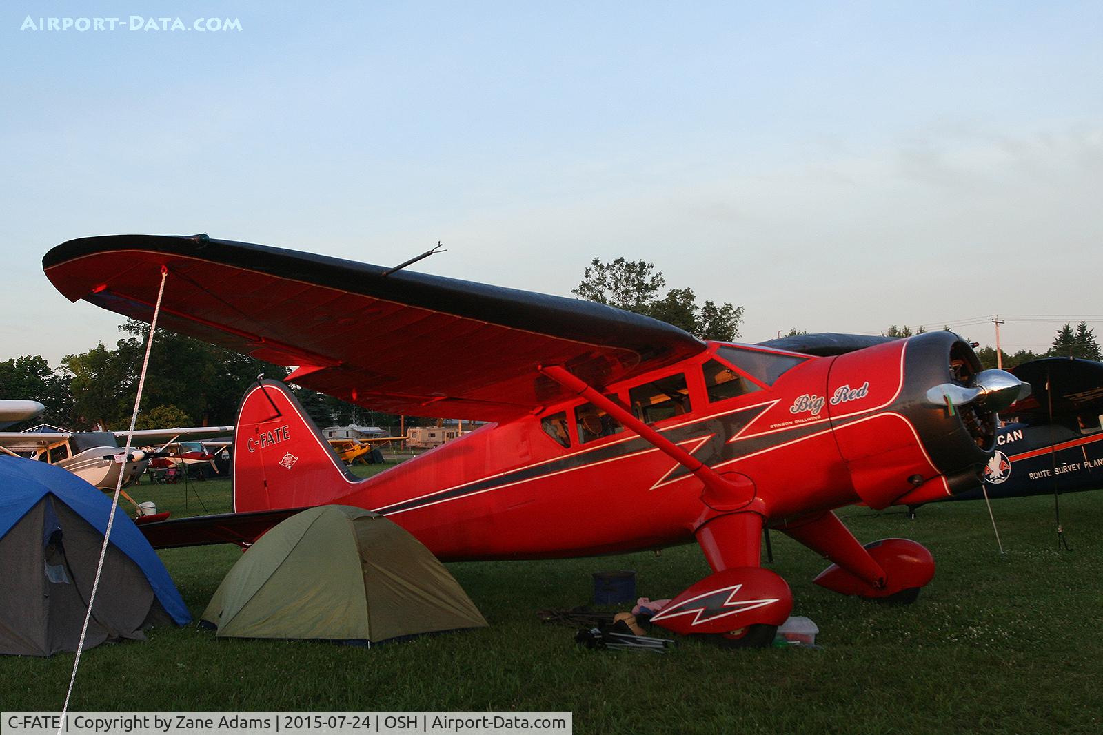 C-FATE, 1944 Stinson V77 Reliant C/N 77-291, 2015 EAA AirVenture - Oshkosh Wisconsin