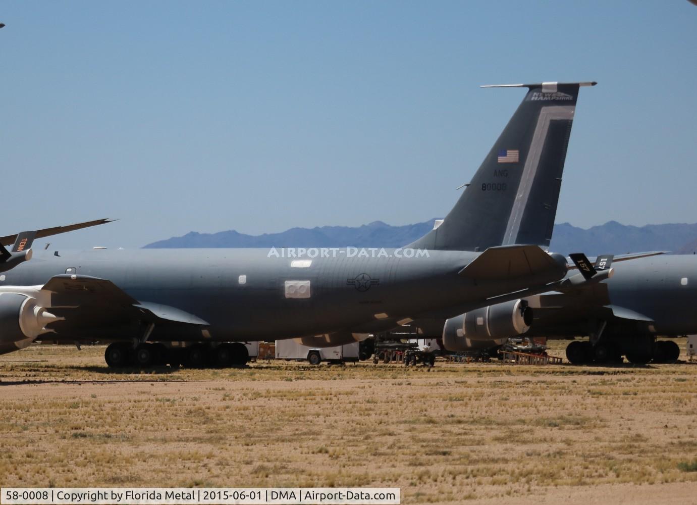 58-0008, 1958 Boeing KC-135R Stratotanker C/N 17753, KC-135R